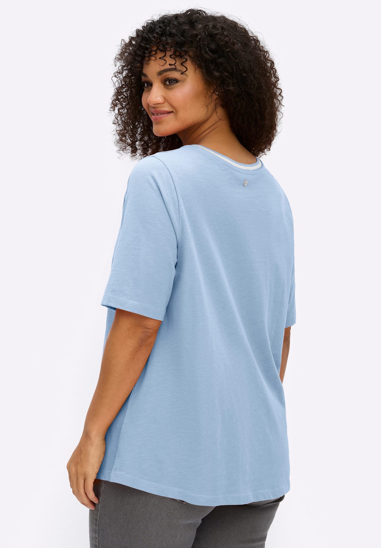 Sheego V-Shirt »Shirt« 1