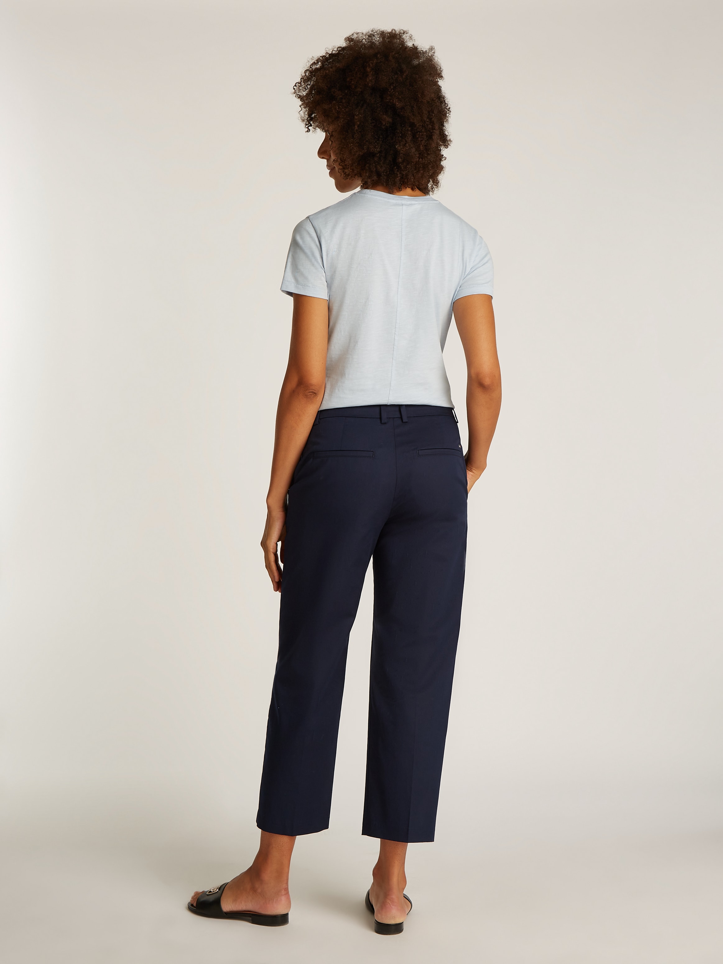 Tommy Hilfiger Chinohose, mit Bügelfalten