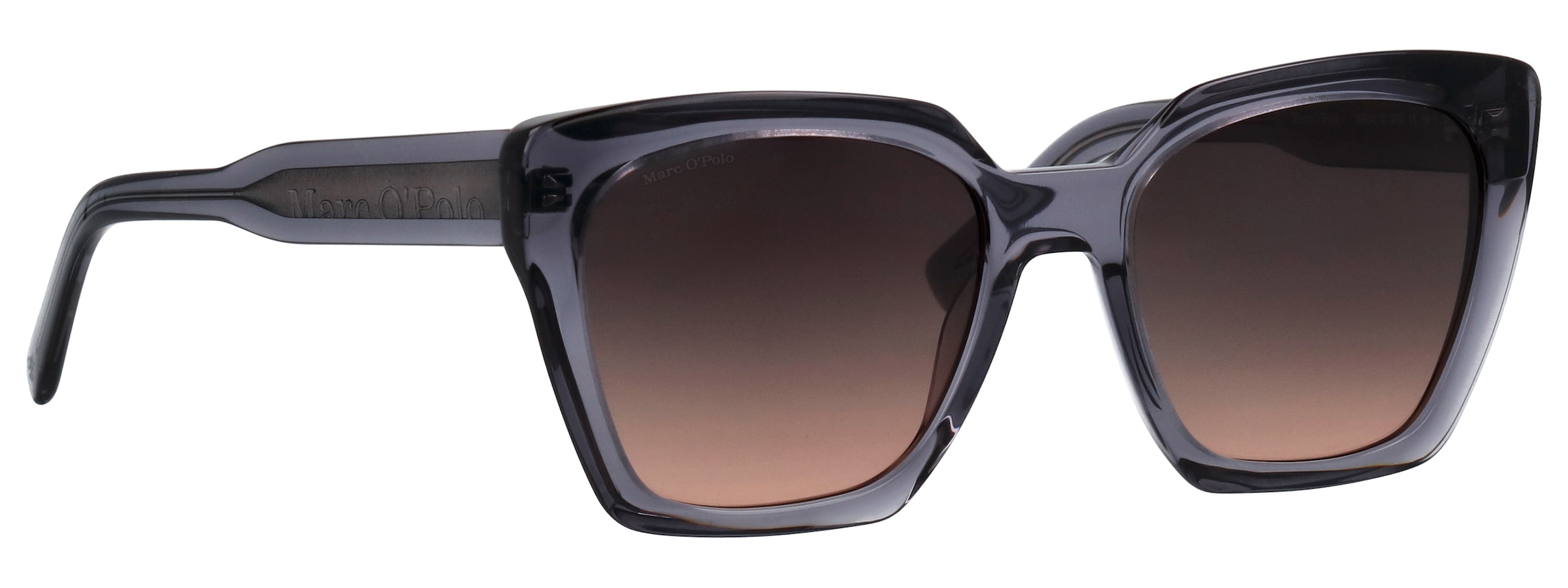 Marc O'Polo Sonnenbrille »Modell 506240« Form Butterfly, Logoschriftzug auf Bügel, Kunststofffassung