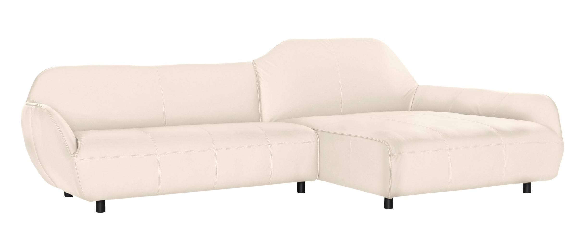 Creation BY ROLF BENZ Ecksofa »CR.480, Designecksofa, L-Form«, Wahlweise aus Leder oder Chenille