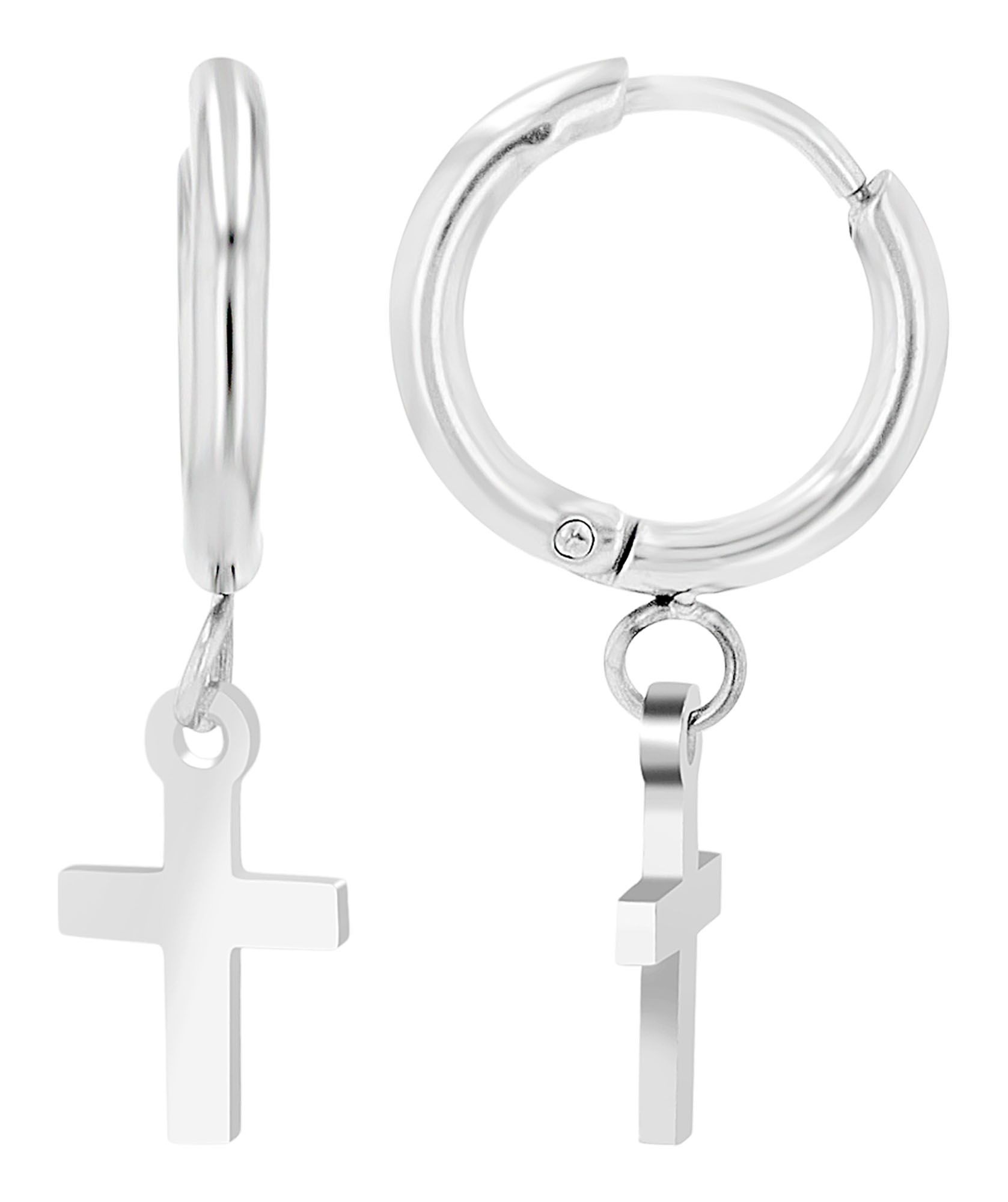 Adelia´s Kettenanhänger »Unisex Anhänger ¿ Kreuzanhänger aus Edelstahl«