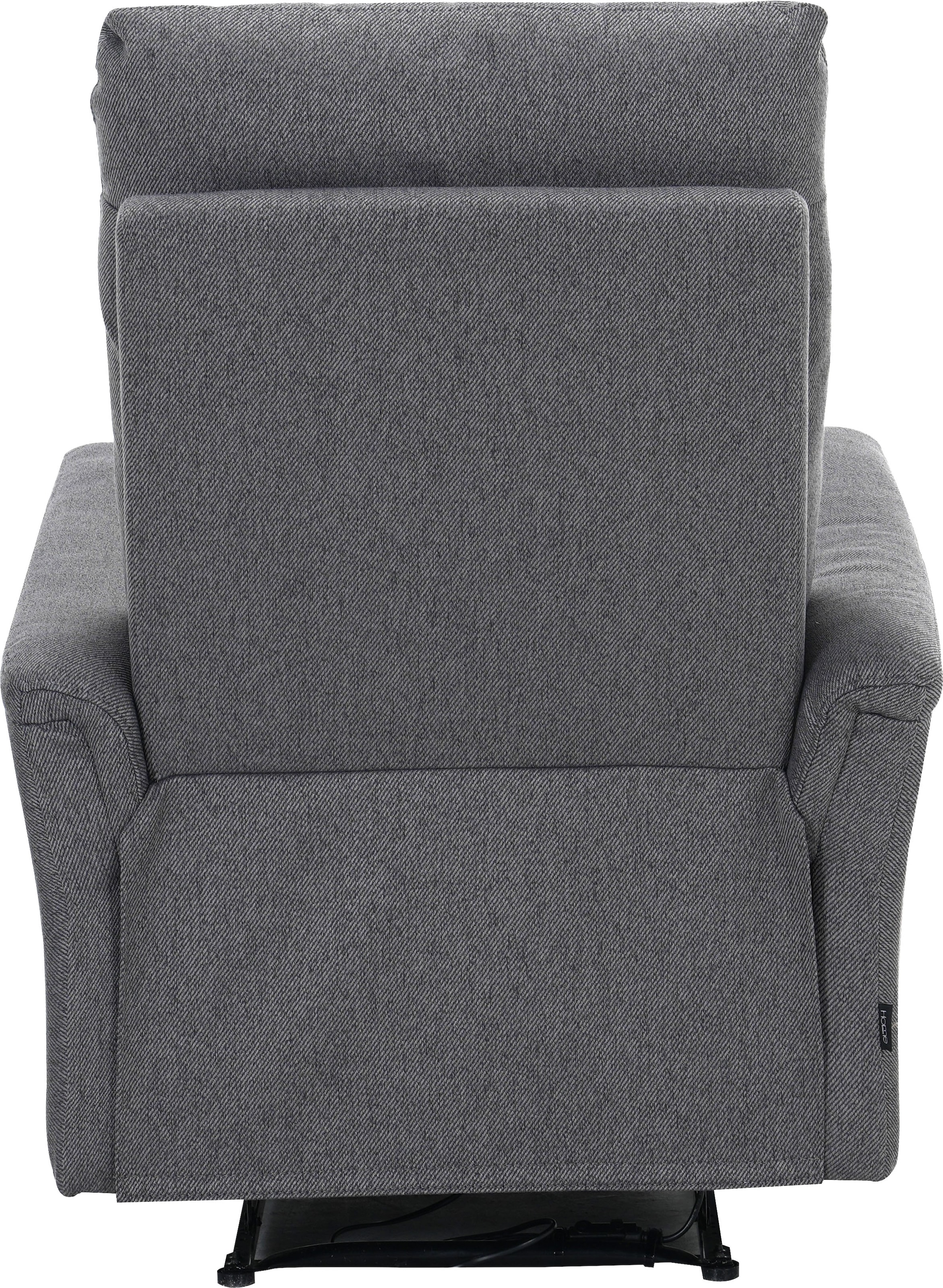 Home affaire Relaxsessel »FINNARA, Relaxsessel, TV-Sessel, elelektrische Relaxfunktion, USB A/C« Liegefunktion 105°-135°, Federkern,