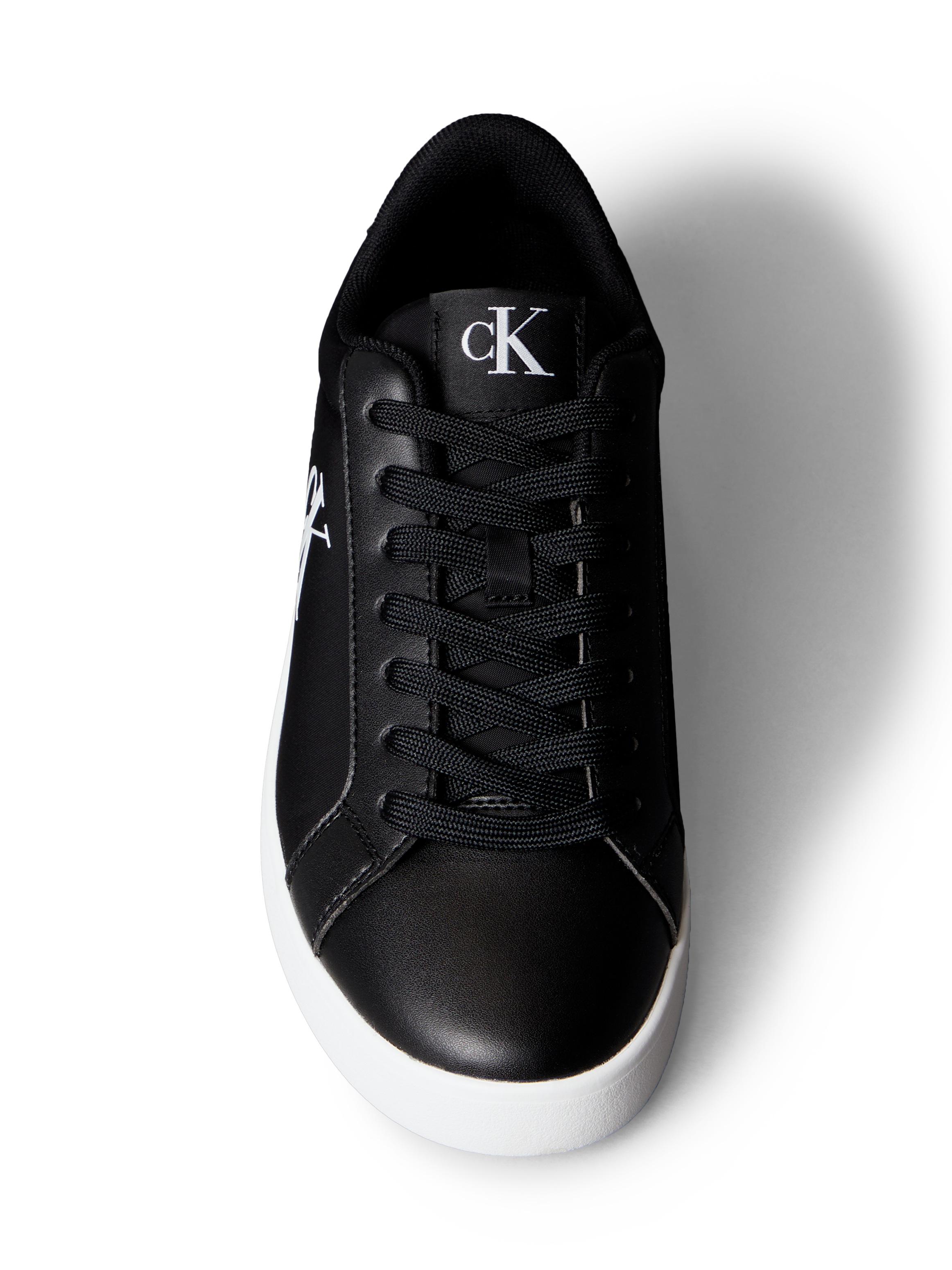 Calvin Klein Jeans Sneaker »CUPSOLE LACE UP PU MG«  Schnürschuh, Halbschuh, Freizeitsneaker, Casual-Schnürer mit CK-Logo