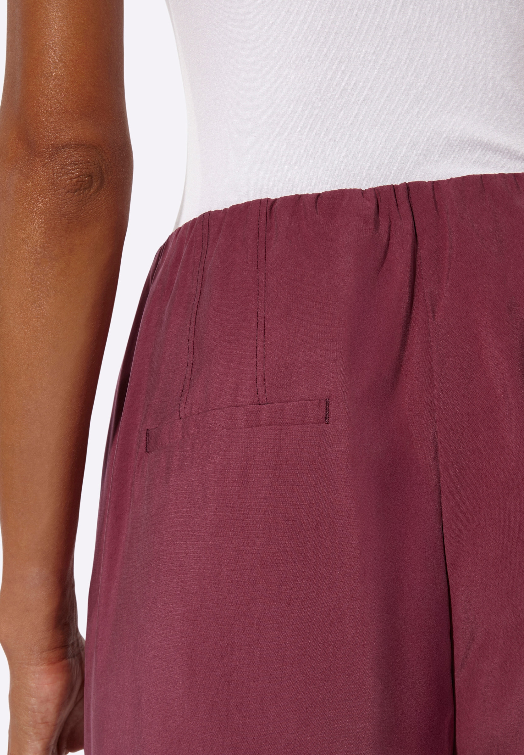 creation L Stoffhose »Modal-Hose Marlene-Hose mit Schlitz am Saum«