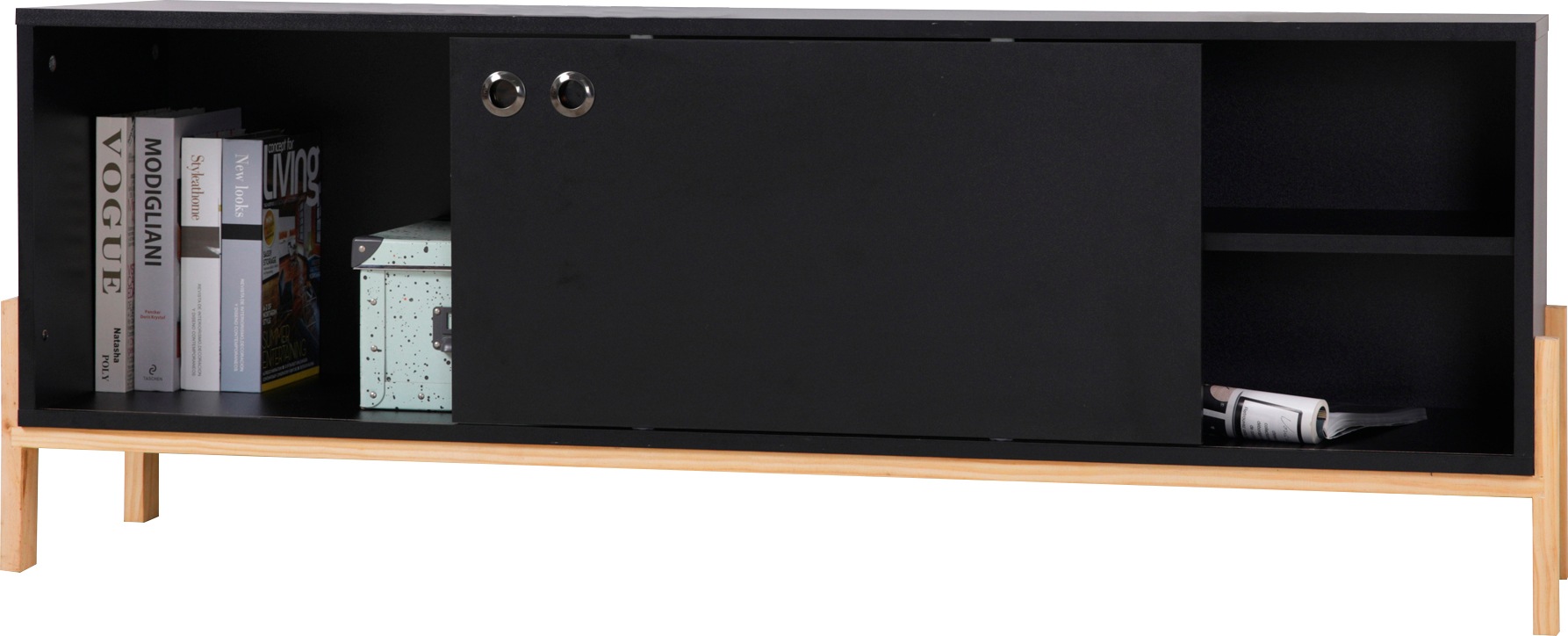 INOSIGN Lowboard »Melia«, Kommode mit Kabeldurchführungen