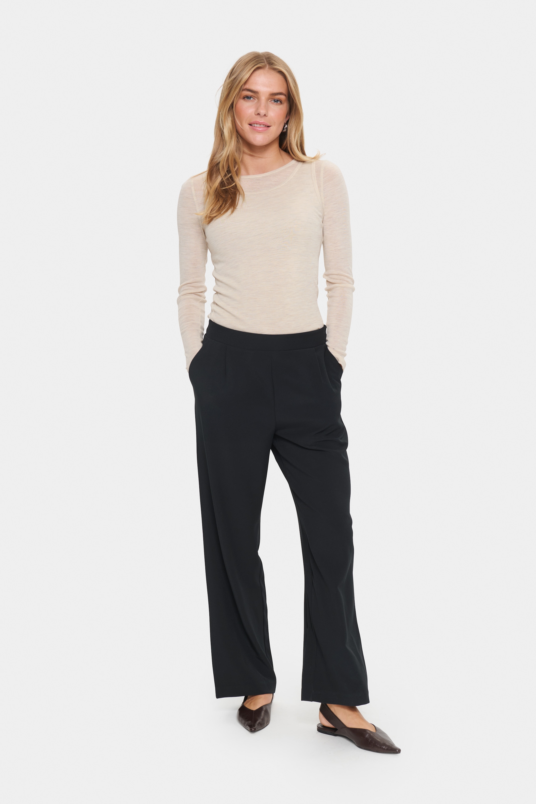 Saint Tropez Anzughose »CelestSZ Wide Leg Pants«