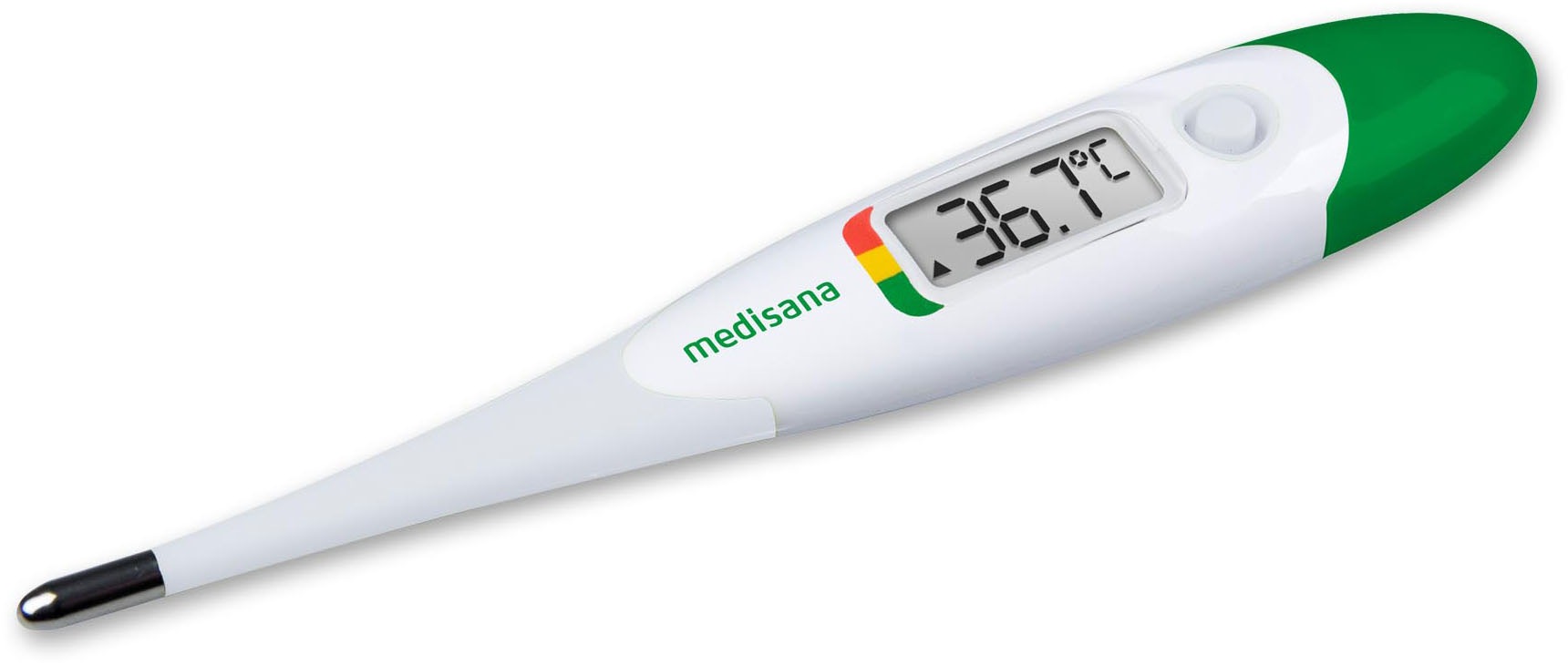Medisana Fieberthermometer »TM 705«, orale, axillare, rektale Messung mit flexibler Spitze, Ampelfarbskala