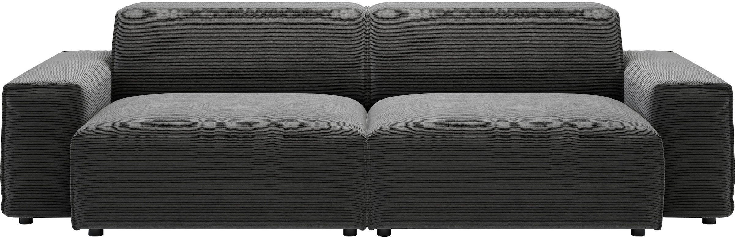 Home affaire Big-Sofa »Glimminge   auch in Breitcord, Feincord + Easy care-Bezug,« besondere Kedernähte Zierkissen