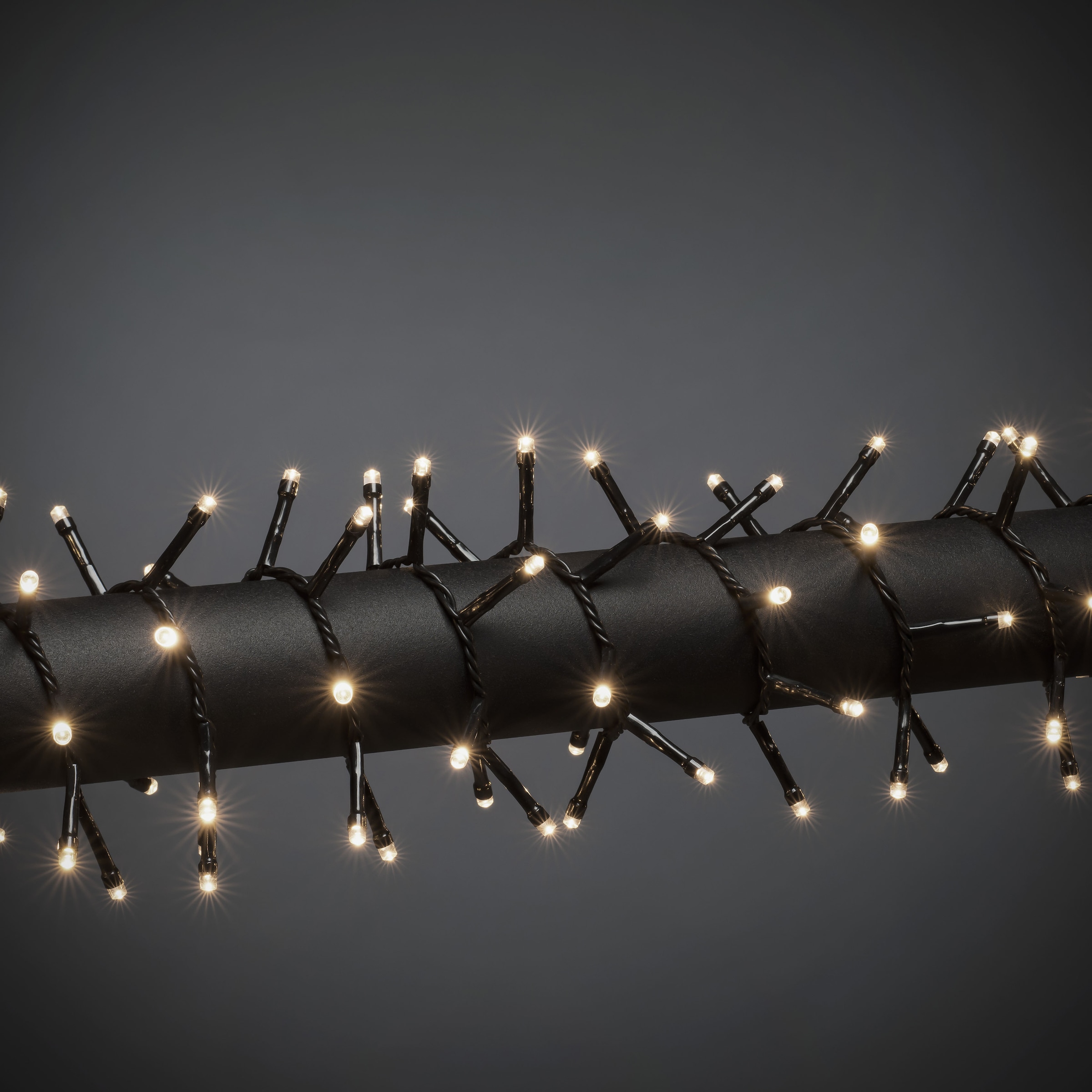KONSTSMIDE LED-Lichterkette »Weihnachtsdeko aussen«, 400 St.-flammig, Micro LED Compactlights, 400 warm weiße Dioden