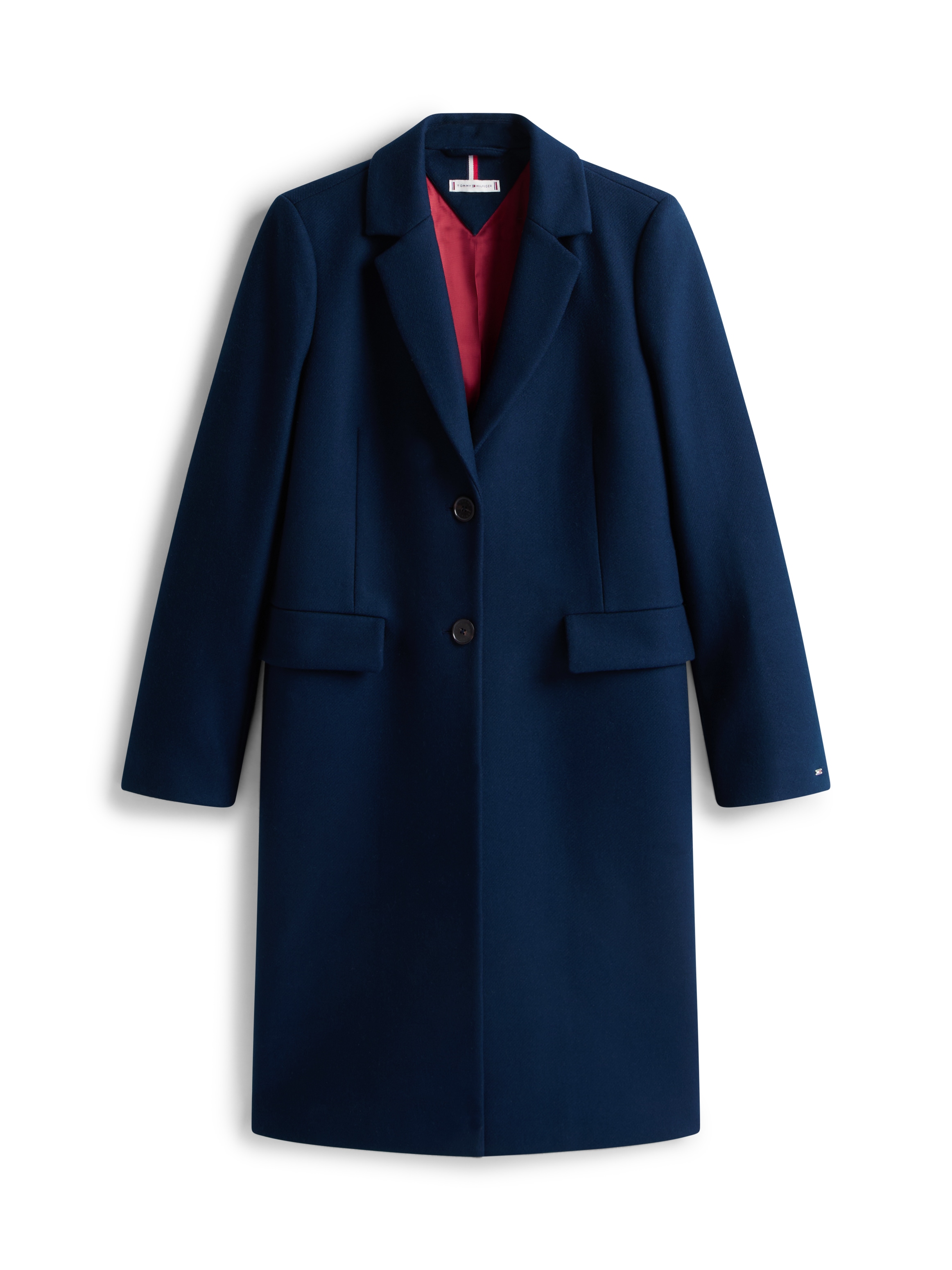 Tommy Hilfiger Langmantel »CLASSIC SB WOOL REG COAT« mit Wolle und Kaschmiranteil