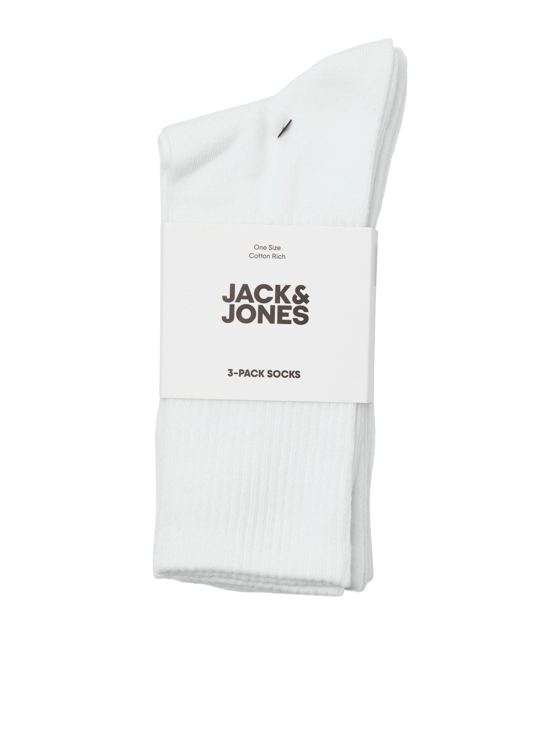 Jack & Jones Freizeitsocken »JACCHARLES TENNIS SOCK 3 PACK NOOS«, (Packung, 3 Paar)