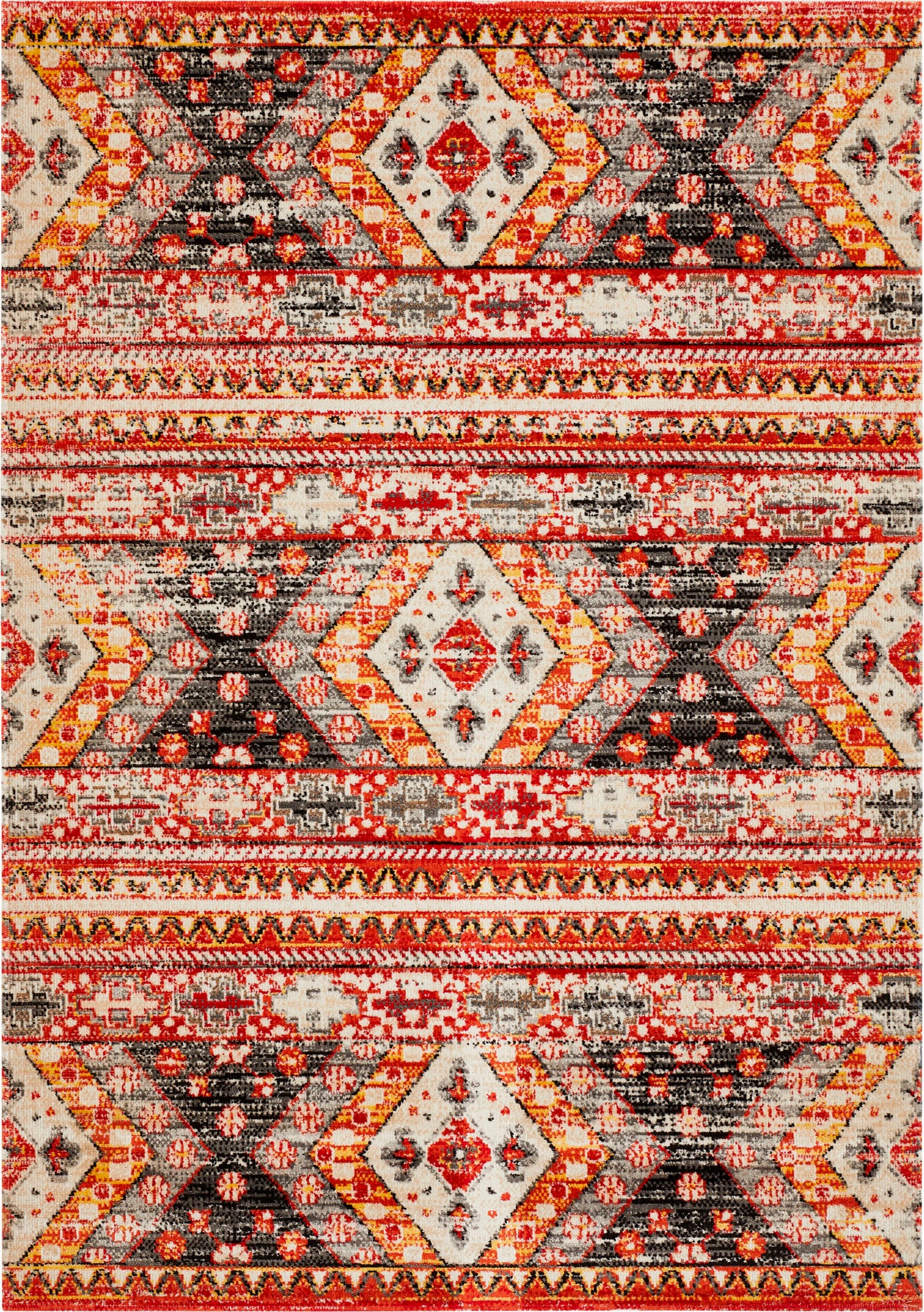 Andiamo Teppich »Colore«, rechteckig, 6 mm Höhe, verschieden Designs, In- und Outdoor geeignet, Wohnzimmer