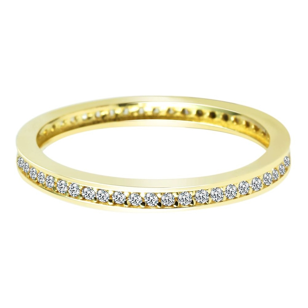 Adelia´s Fingerring »Adelia's Damen Ring aus 333 Gold mit Zirkonia«