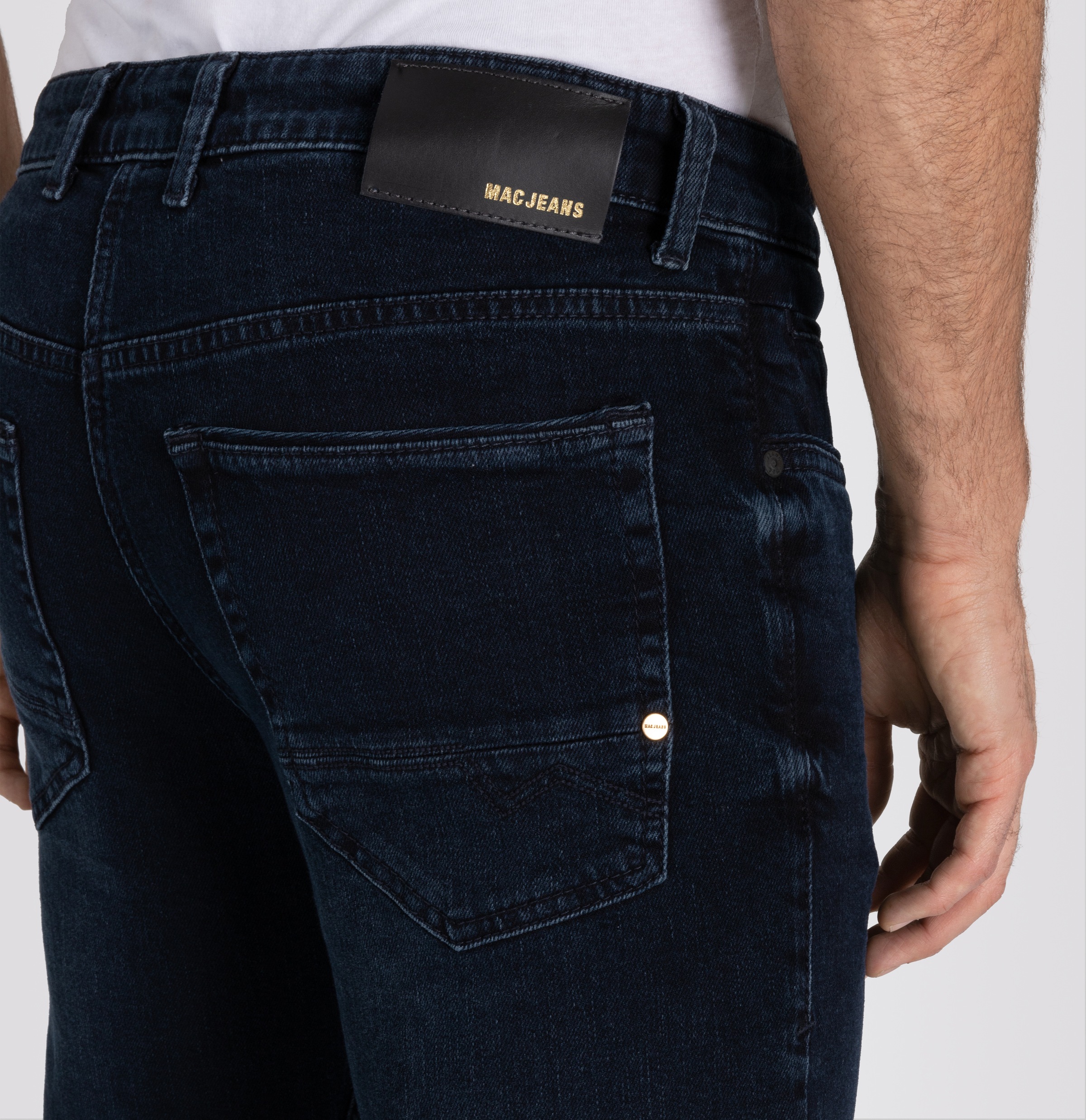 MAC 5-Pocket-Jeans »ARNE PIPE«, in Vintage-Optik
