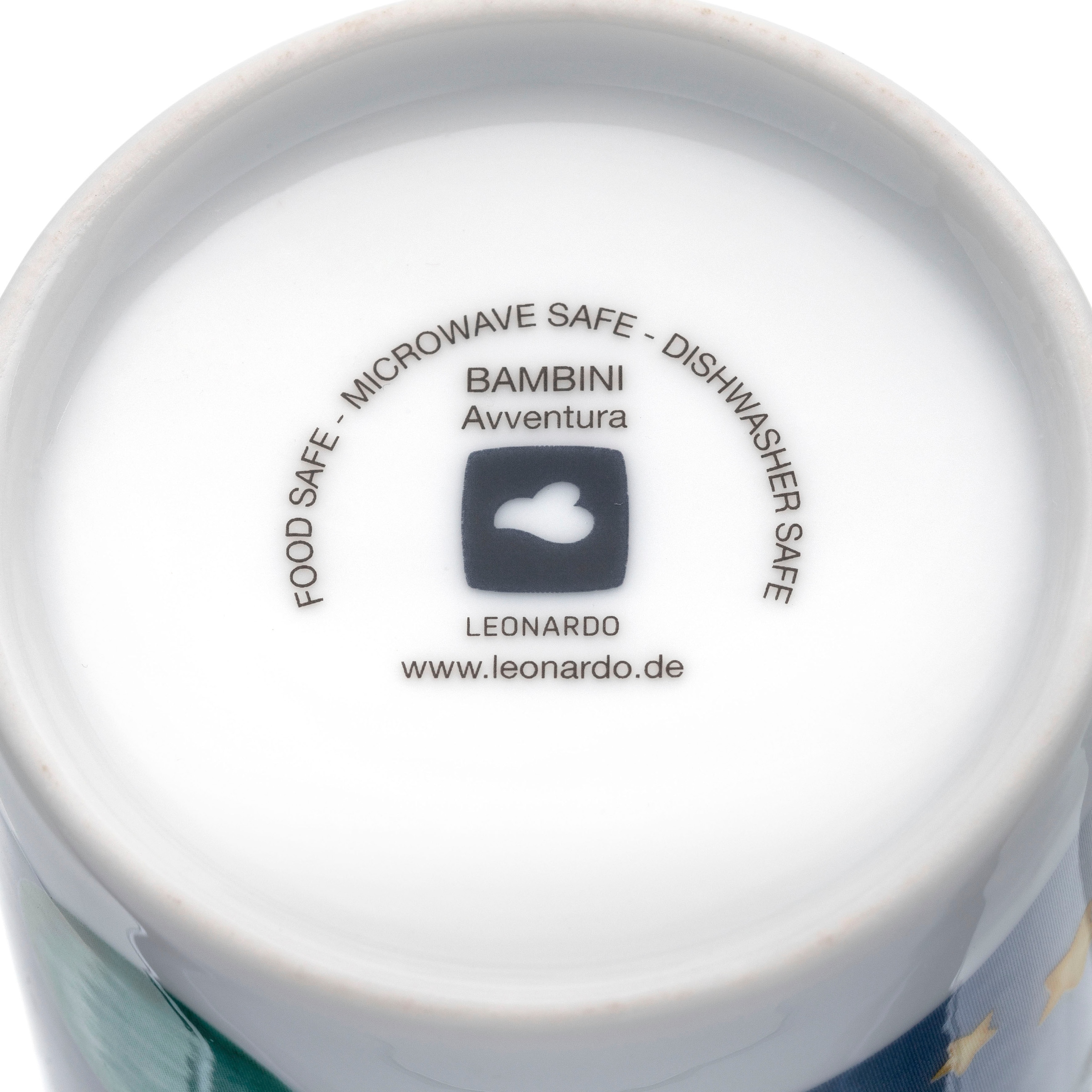 LEONARDO Kindergeschirr-Set »BAMBINI AVVENTURA«, (Set, 3 tlg.), Weltall