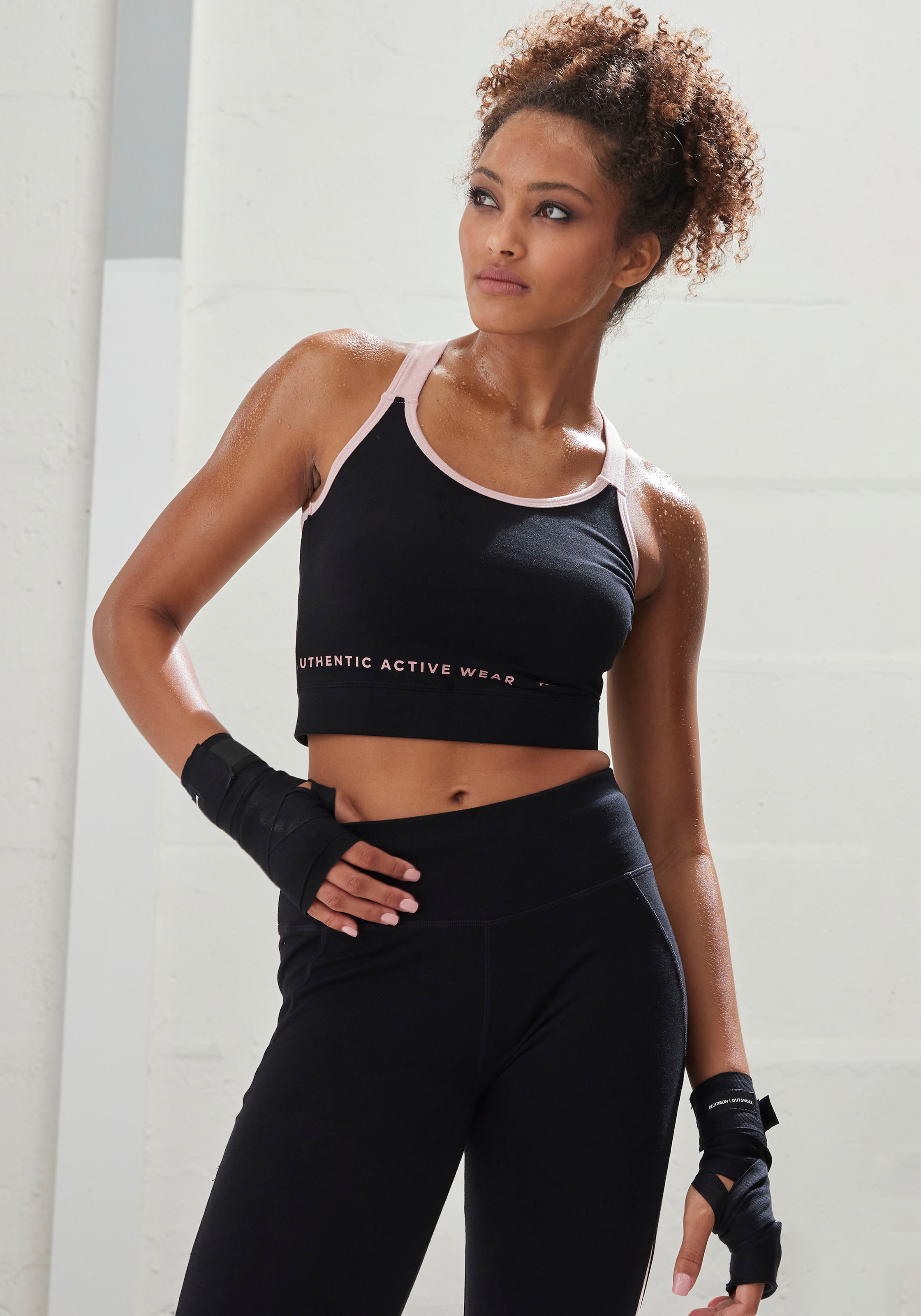 Crop-Top »-Sporttop«, mit Racerback