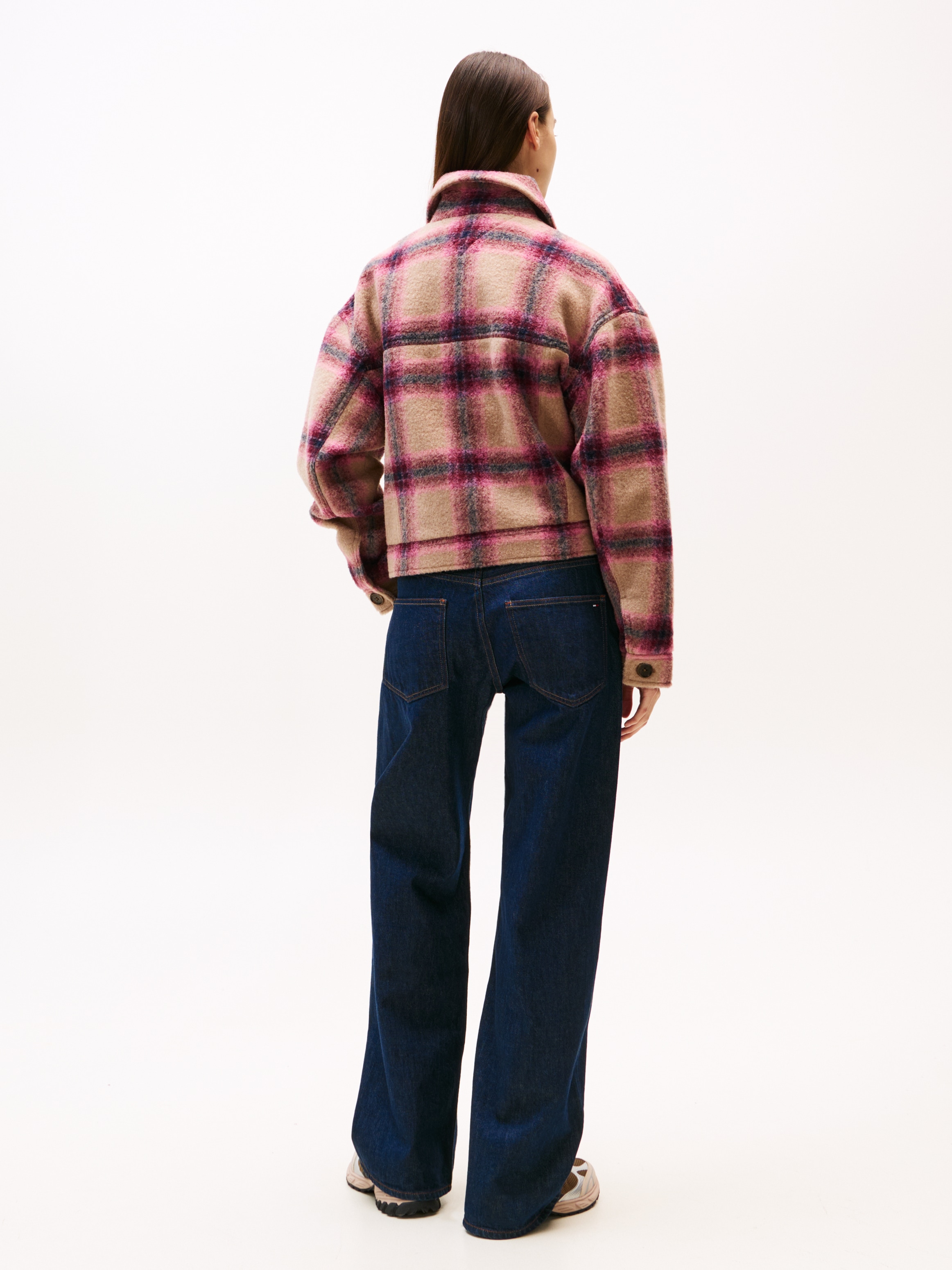 Tommy Jeans Hemdjacke »TJW WOOL TRUCKER JACKET«, mit Wolle