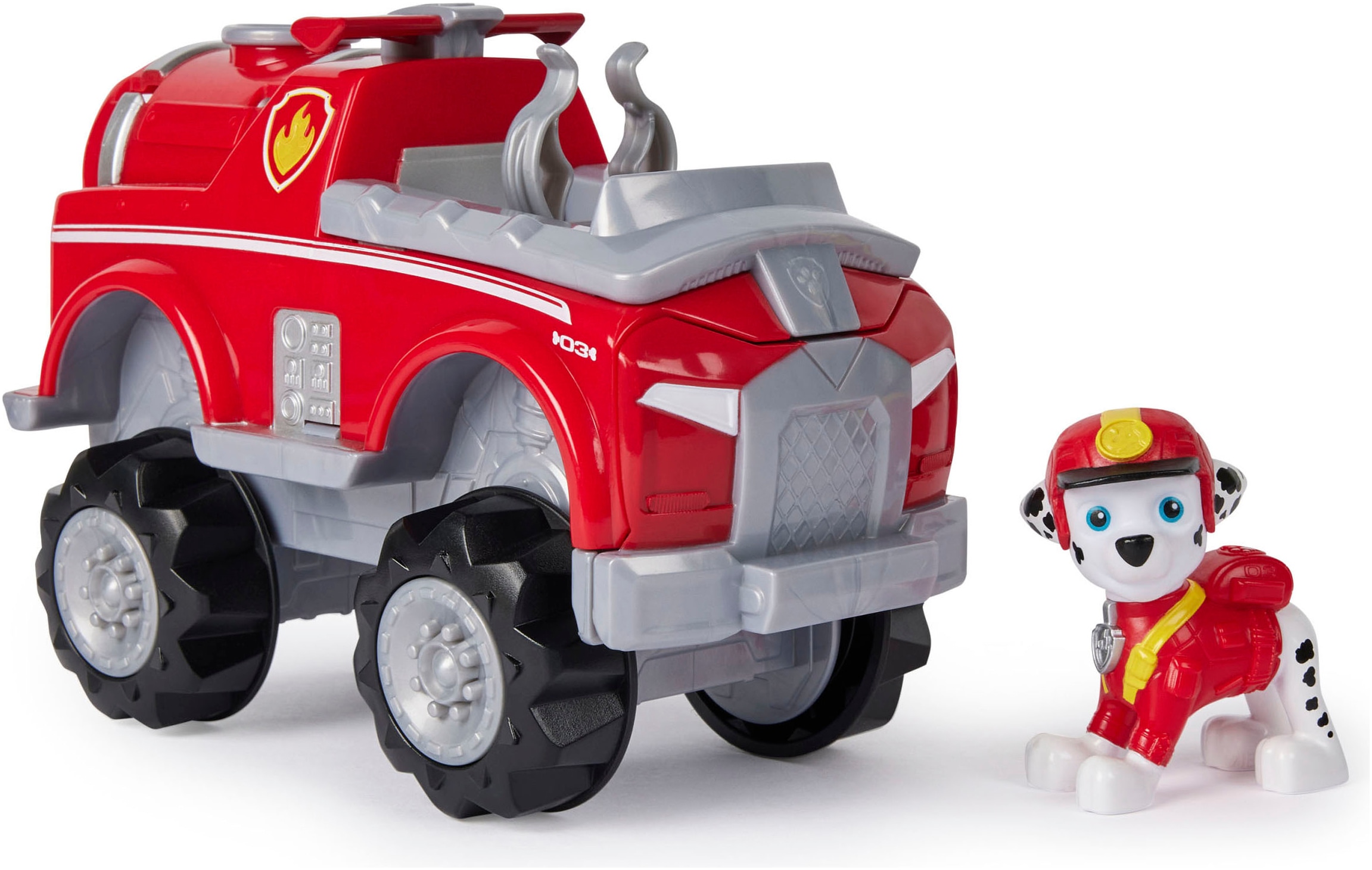 Spielzeug-Auto »Paw Patrol - Jungle Pups - Themed Vehicles Solid Marshall«