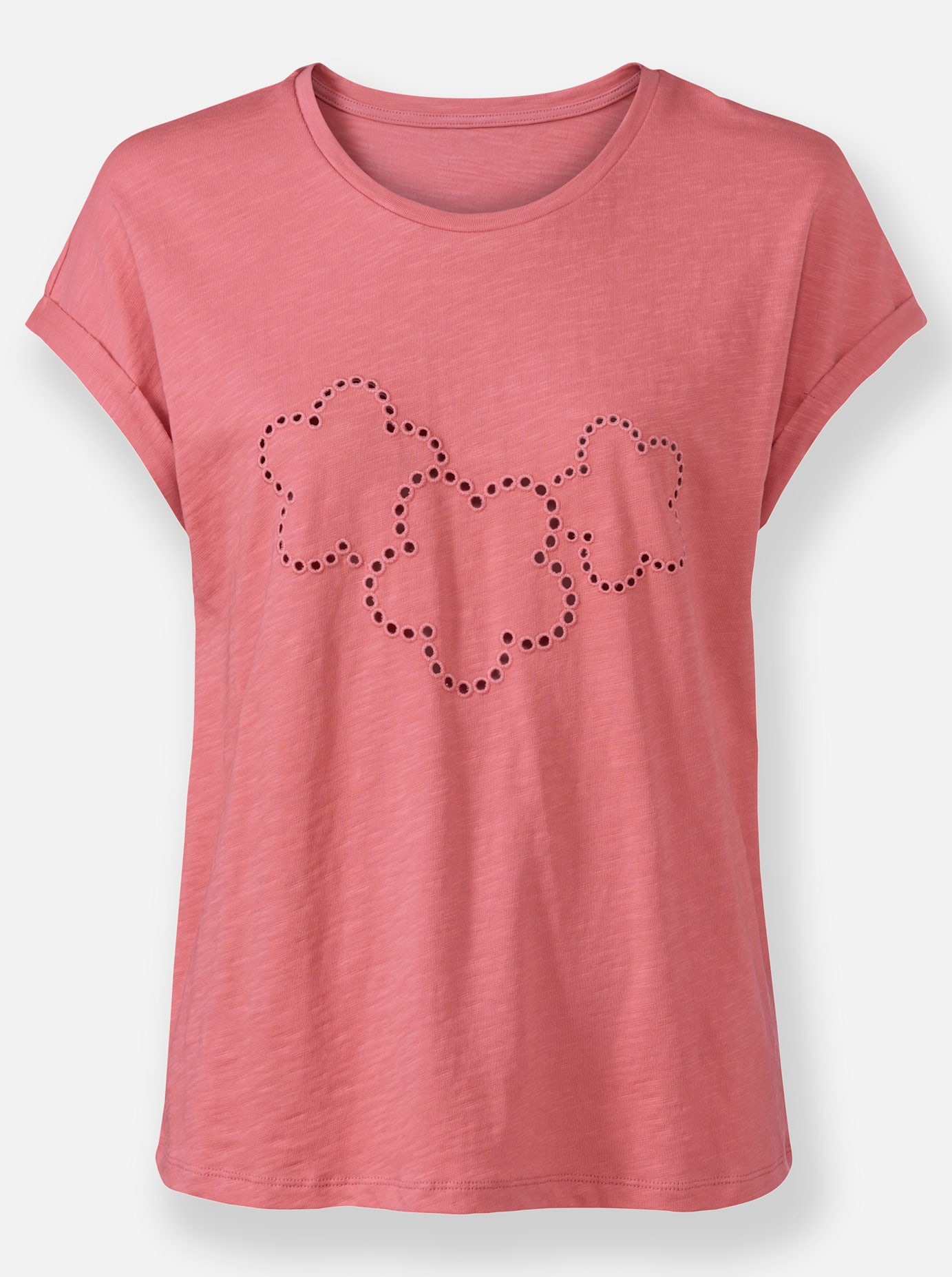 Inspirationen Rundhalsshirt »Rundhals-Shirt«, (1 tlg.)