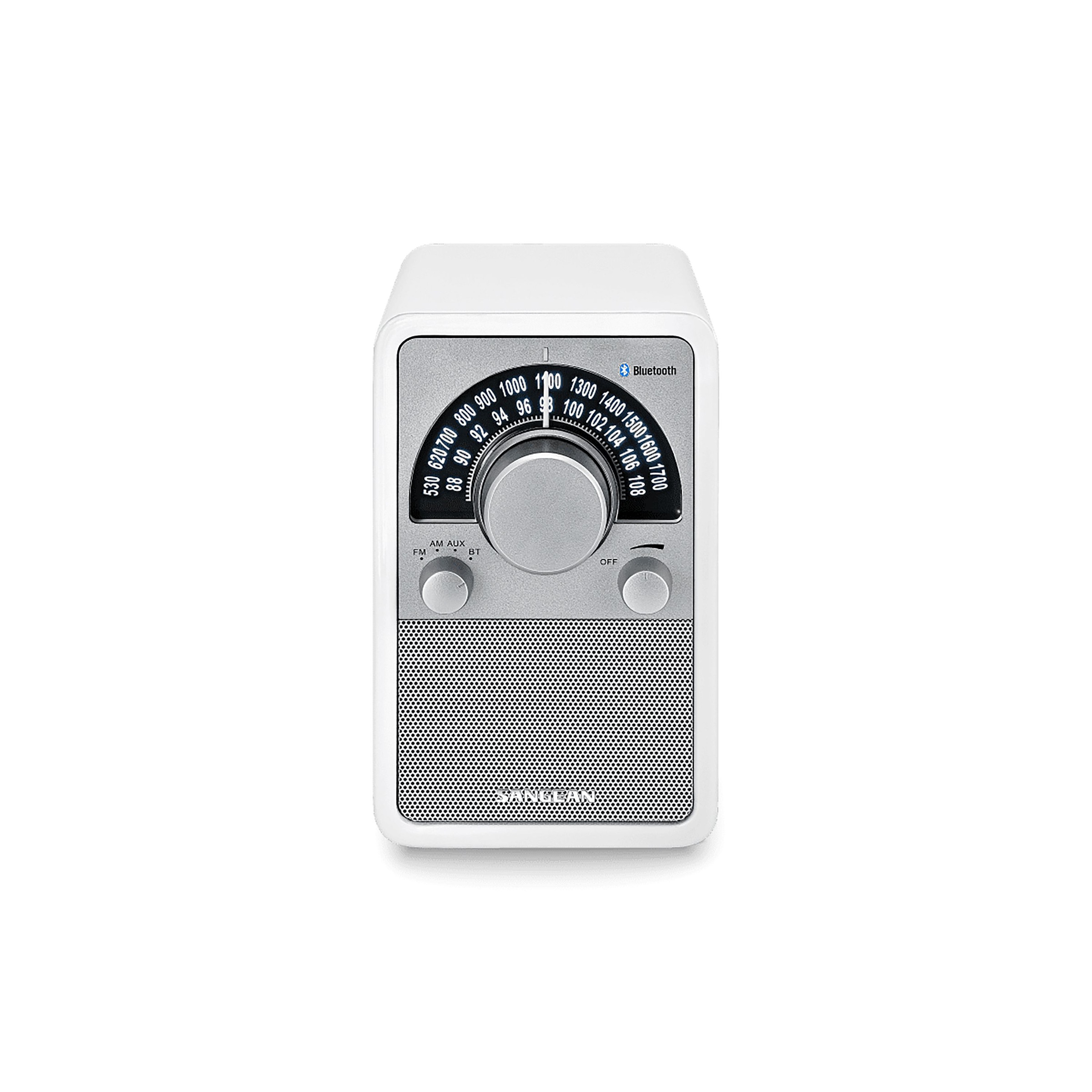 Sangean Radio »WR-15 BT«, (Bluetooth-NFC FM-Tuner-AM-Tuner 6,5 W), Holzgehäuse, Bluetooth, Lautsprecher
