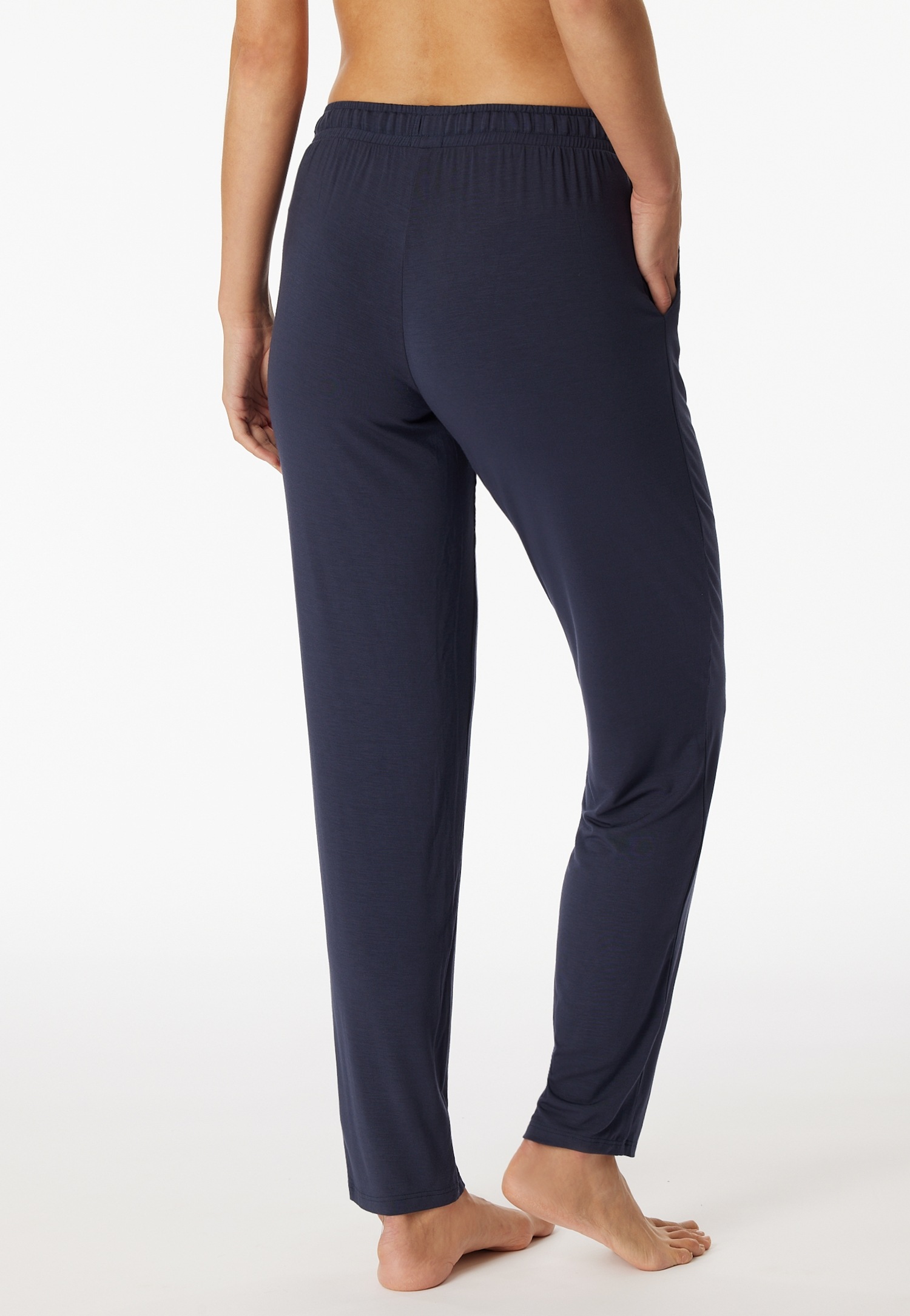 Schiesser Pyjamahose »Mix + Relax«  Single Jersey Qualität, bequem, Satin-Bindeband
