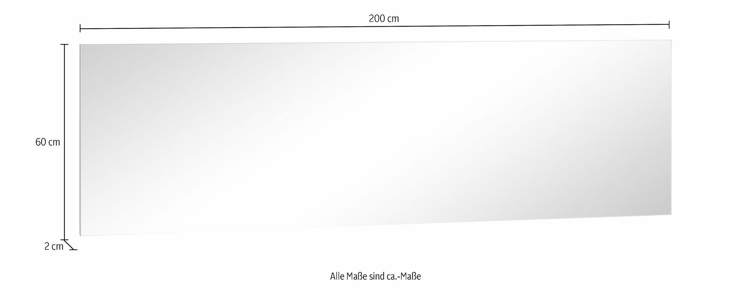 borchardt Möbel Spiegel »Panama« ganzflächig