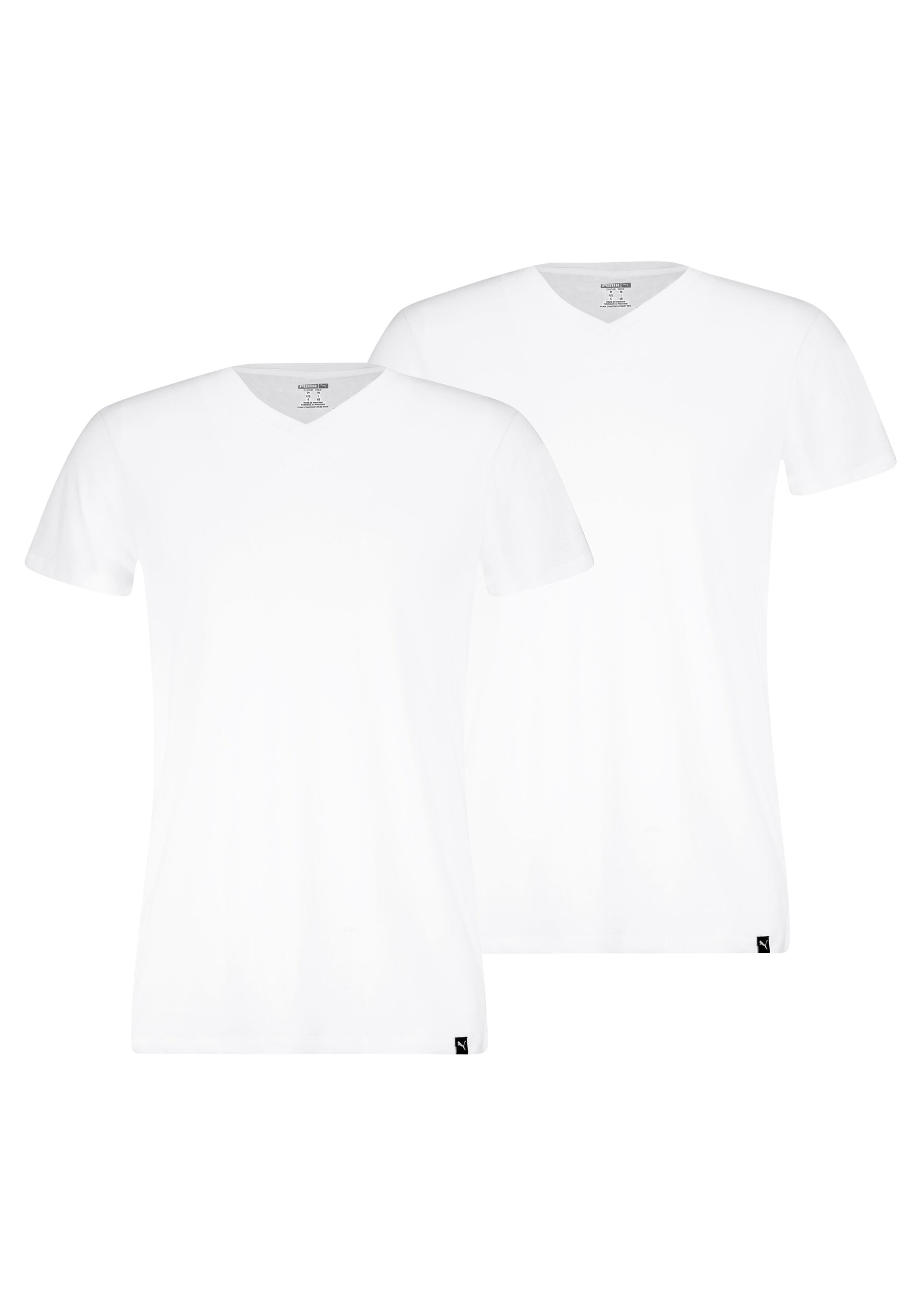 PUMA T-Shirt »T-Shirt V-Neck Tee 2P 2er Pack« 2