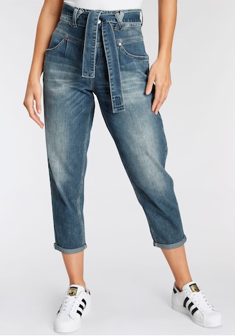Herrlicher 7/8-Jeans »KABIRA ORGANIC DENIM«, (2 tlg., mit abnehmbarem Gürtel),... kaufen