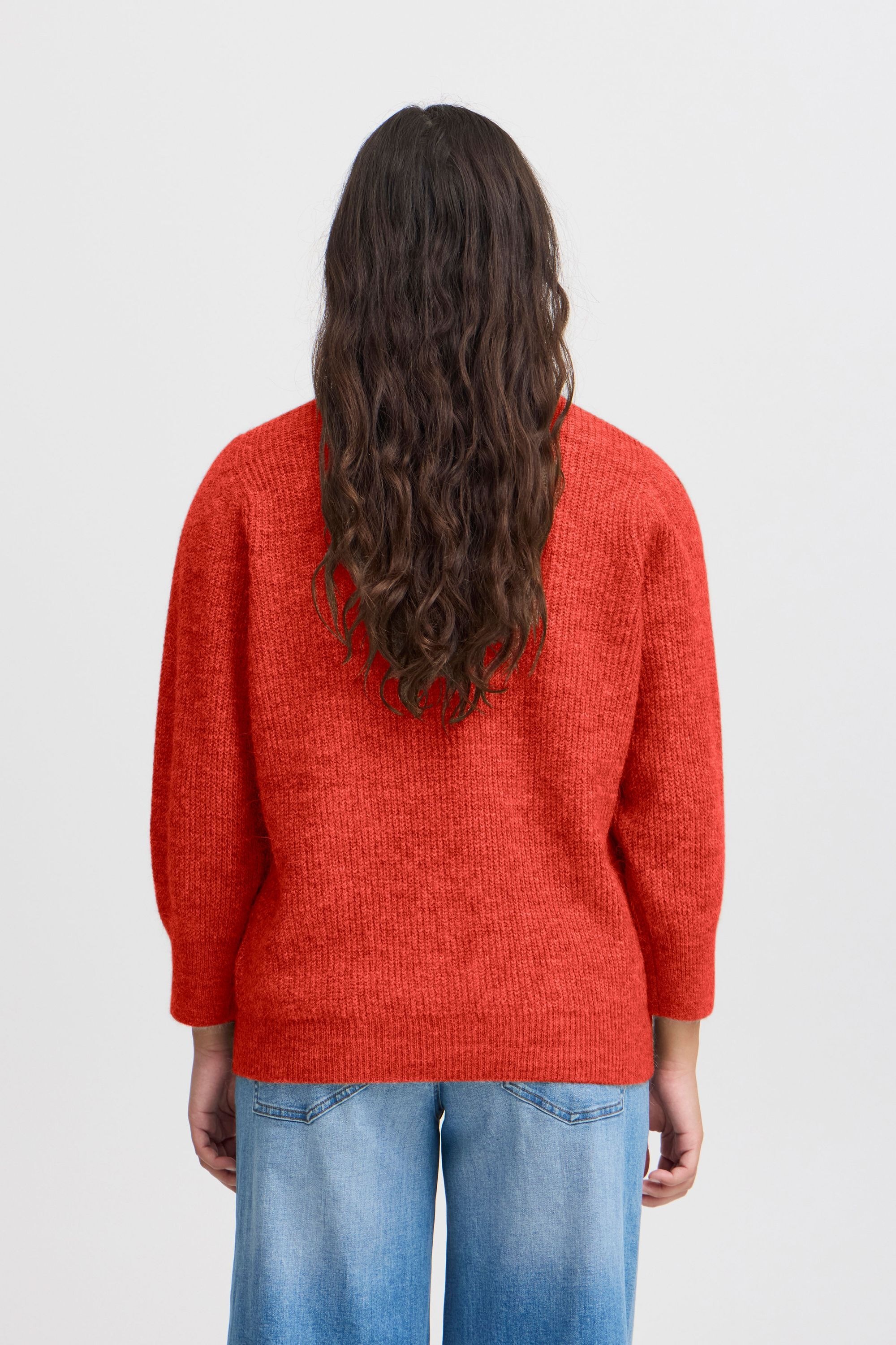 Ichi Strickfleece-Pullover »Strickpullover IHKAMARA MS3«