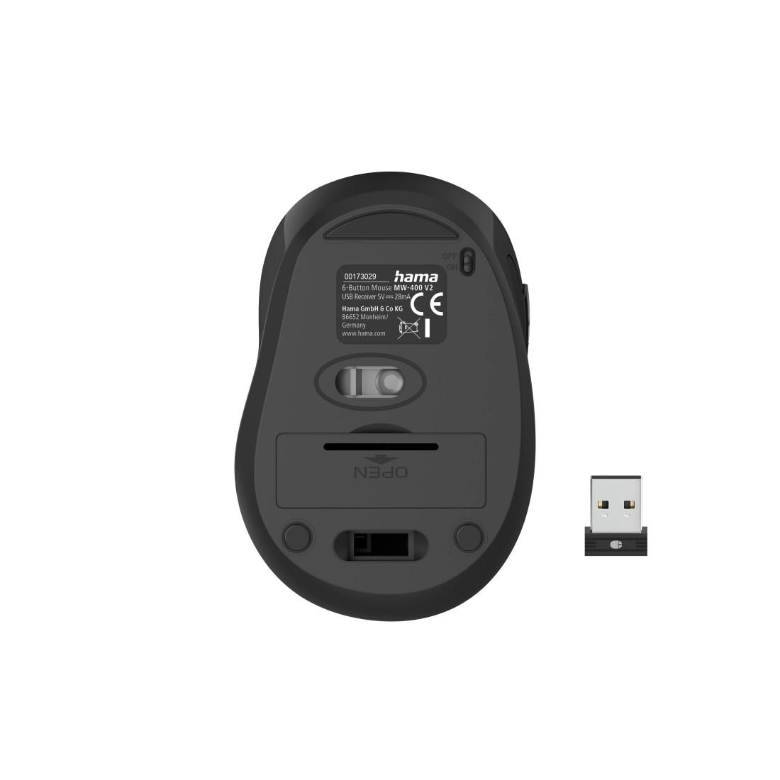 Hama Maus »Optische 6 jetzt Tasten USB Funkmaus ergonomisch, OTTO bei V2\