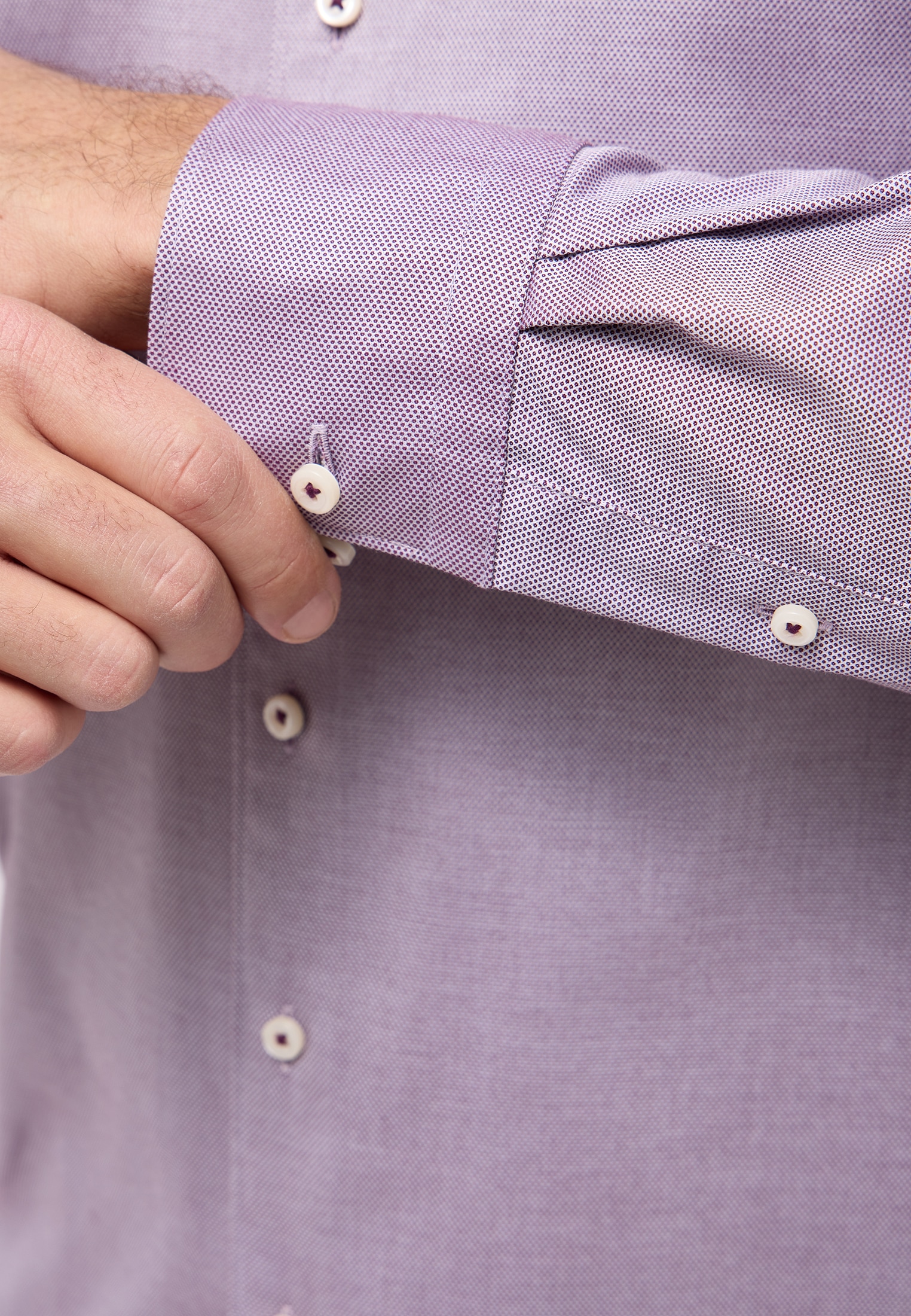 Eterna Langarmhemd »MODERN FIT«, EASY IRON (bügelleicht)