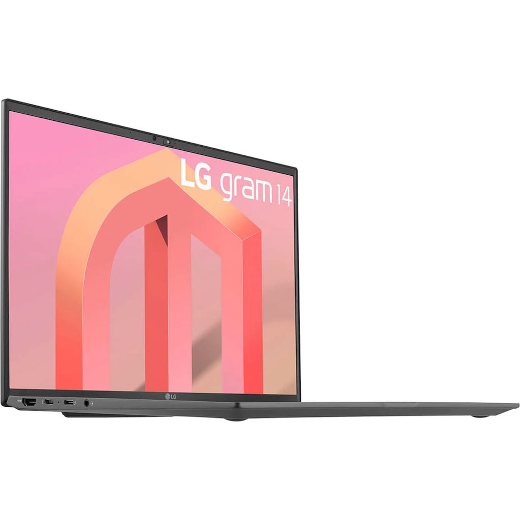 LG Notebook »gram 14«, 35,5 cm, / 14 Zoll, Intel, Core i7, Iris Xe Graphics, 1000 GB SSD