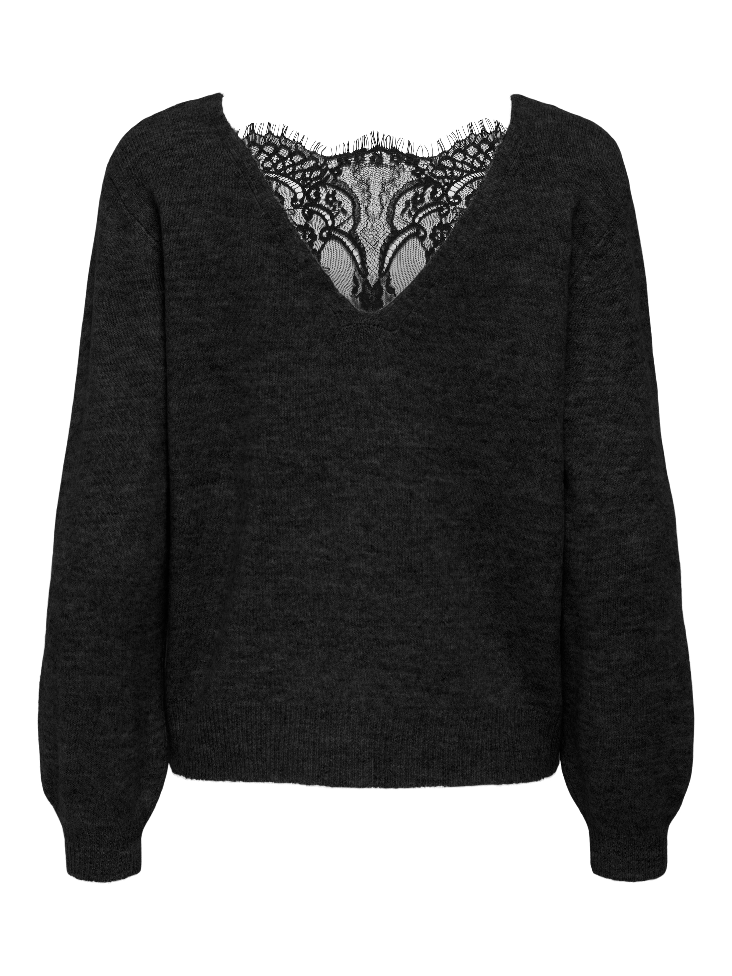 ONLY Strickjacke »ONLADELE LS LACE MIX REVERS CARDI CC KNT«