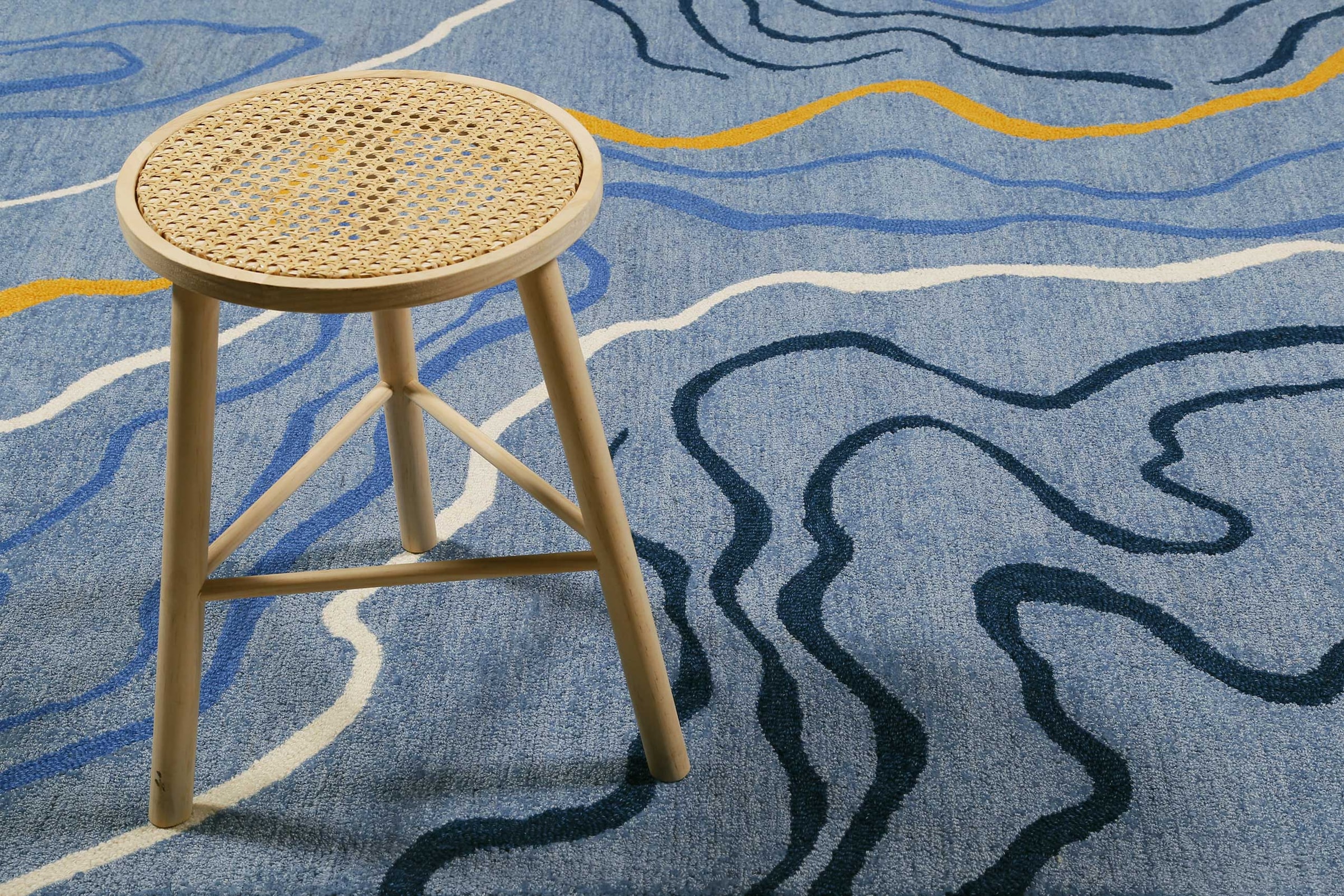 Esprit Teppich »Drive  ESP-39866«, rechteckig, 8 mm Höhe, modern, abstraktes Design für Wohnzimmer und Schlafzimmer