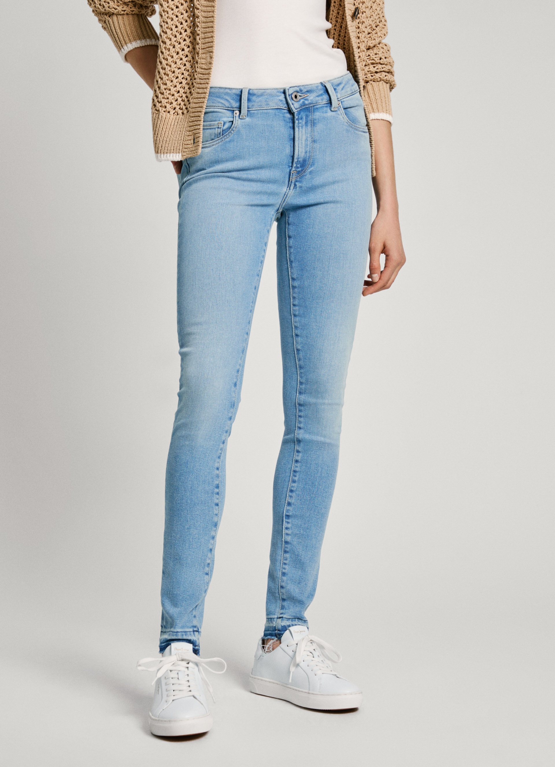 Pepe Jeans Skinny-fit-Jeans »SKINNY JEANS MW«, in verschiedenen Waschungen