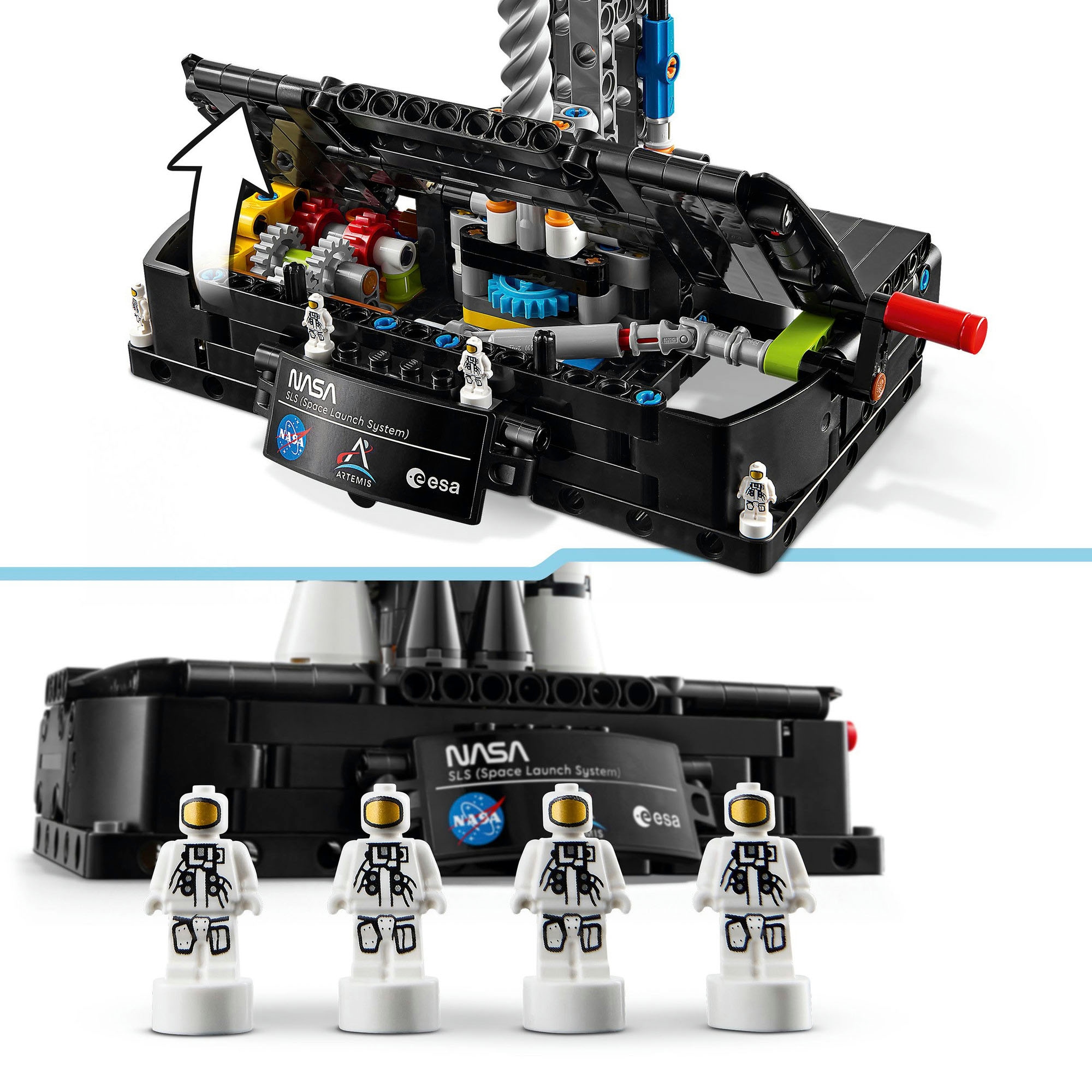 LEGO® Konstruktionsspielsteine »NASA Artemis SLS-Schwerlastrakete (42221), LEGO Technic« Made in Europe