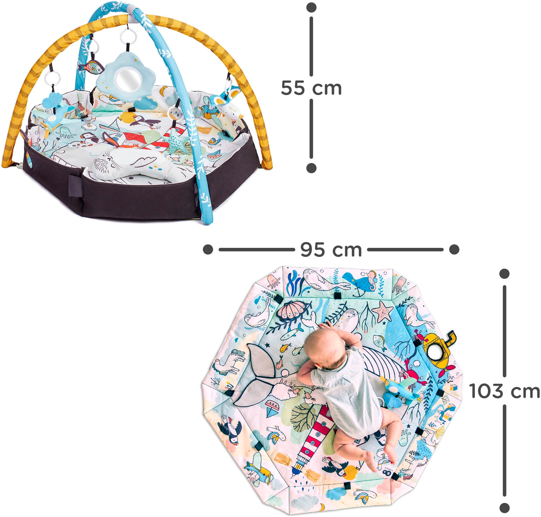 Kinderkraft Spielbogen »SMARTPLAY SEA«