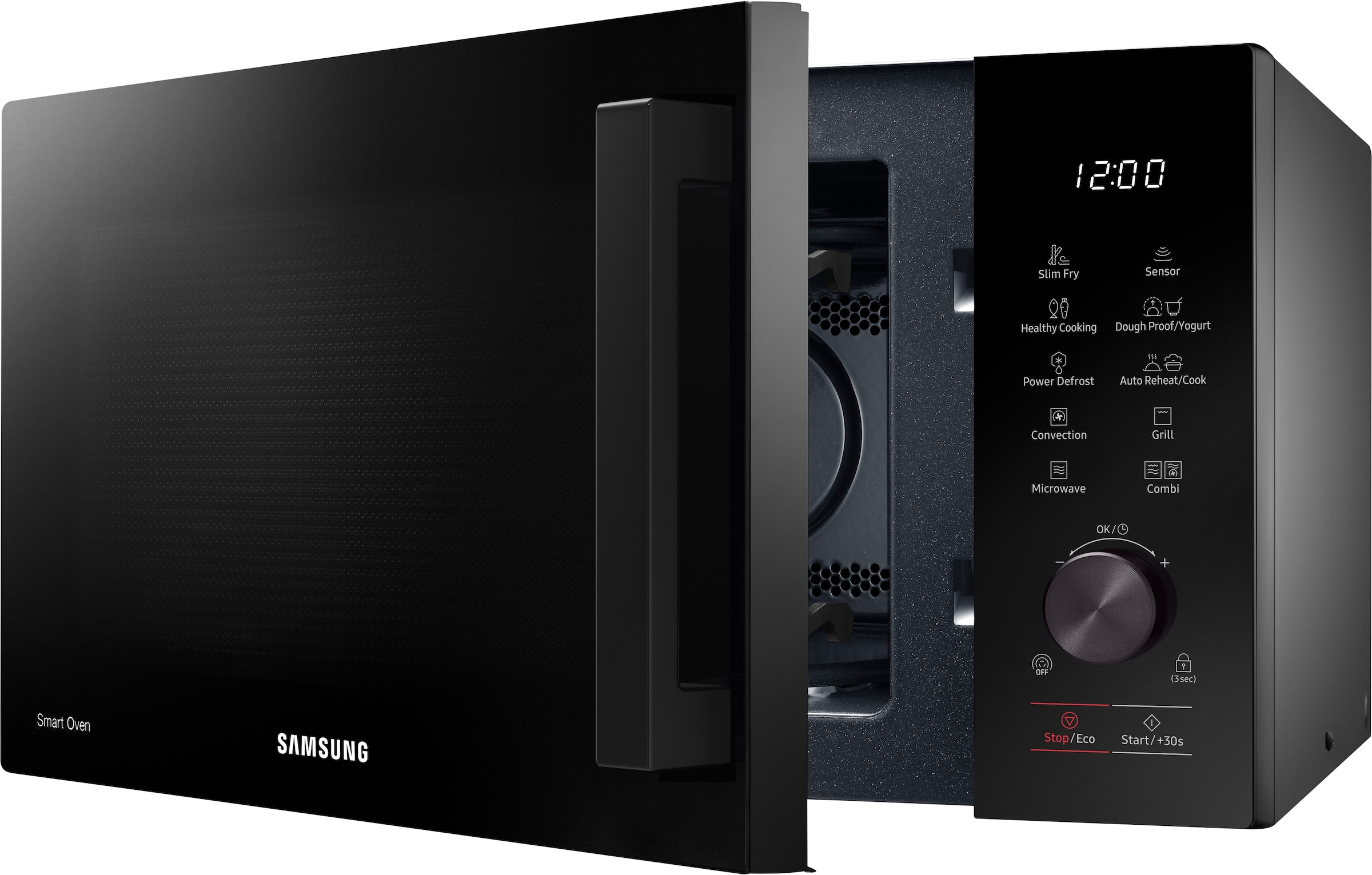Samsung Mikrowelle »MC28A5137KK/E1«, 900 W, 28 ℓ Kombi-Mikrowelle, Grill & Heißluft, 900 W
