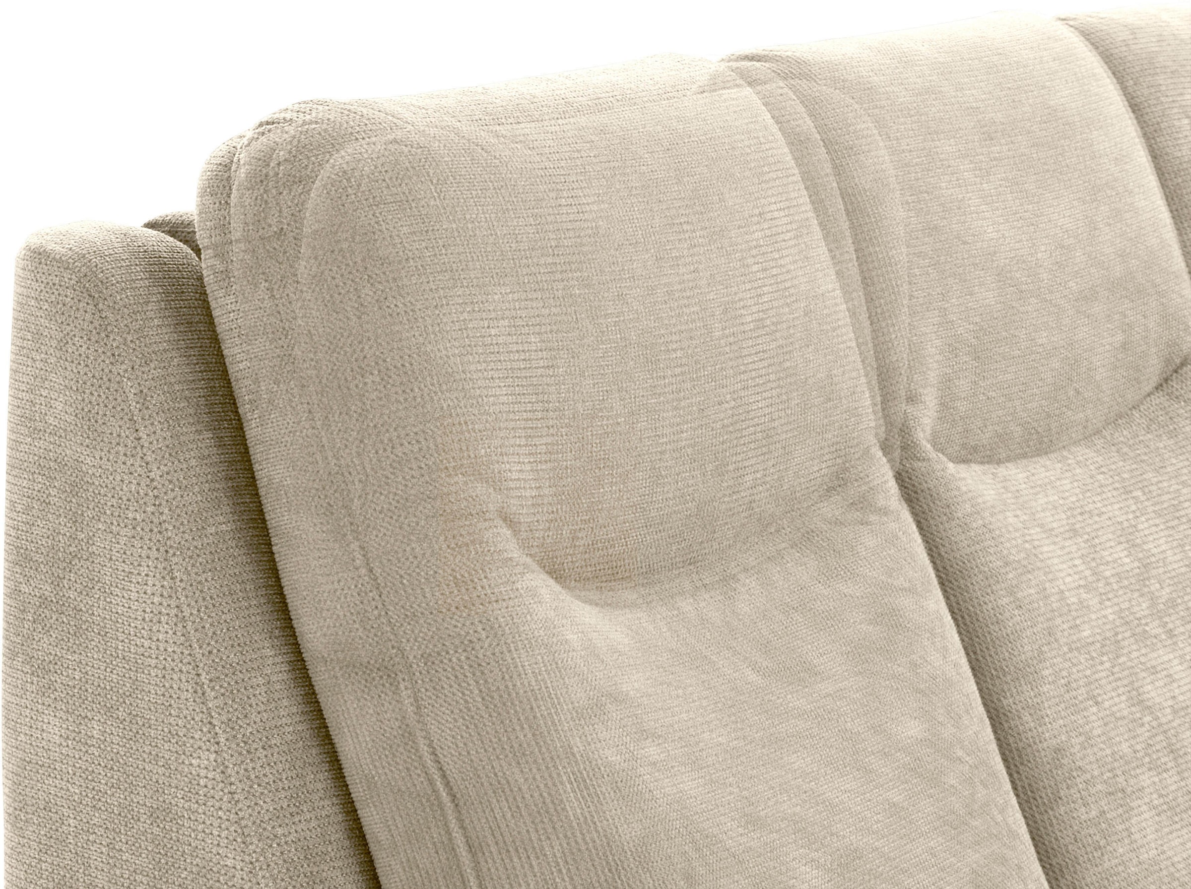 sit&more 3-Sitzer »Boccaccio«, inklusive Federkern und Kopfteilverstellung