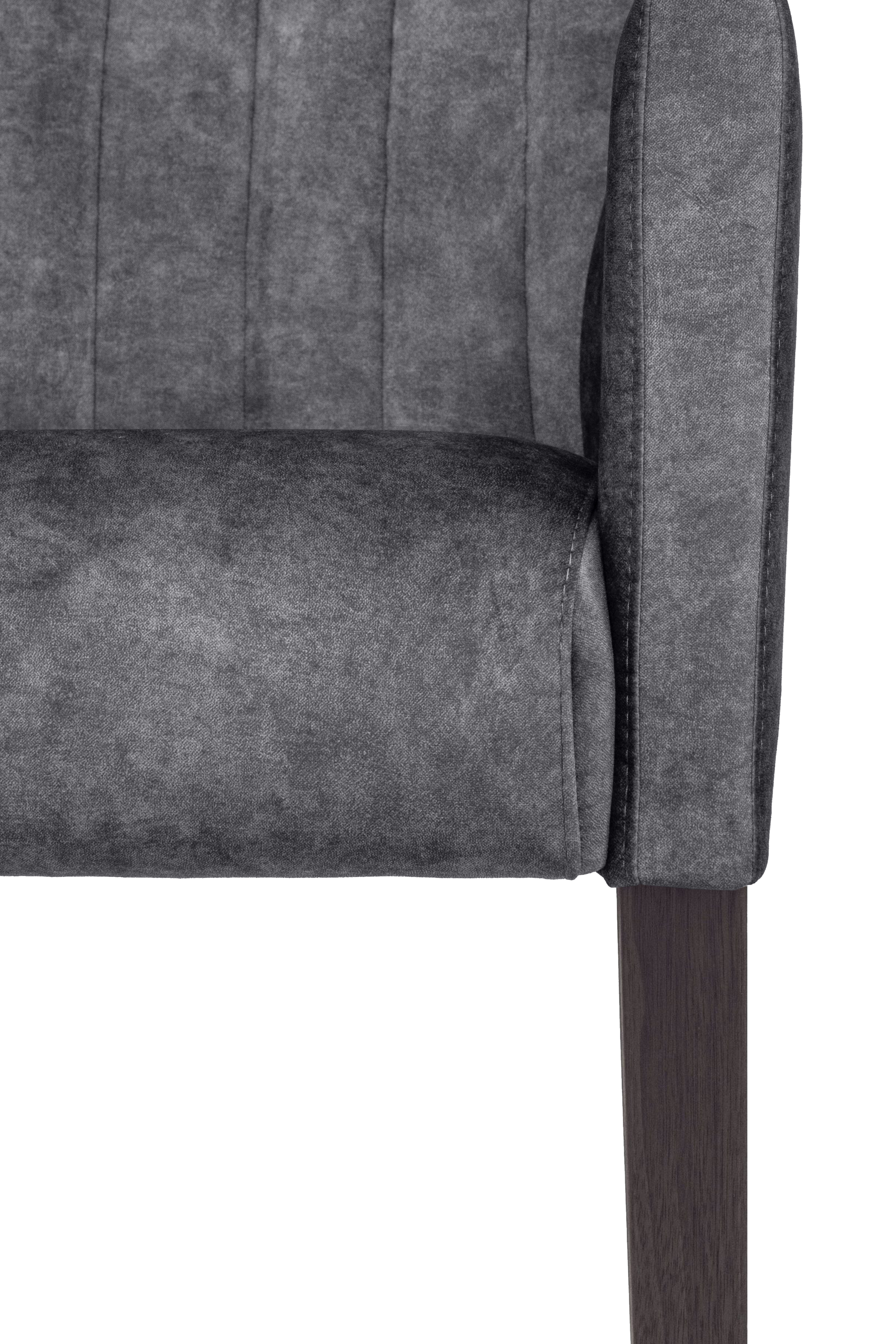 Home affaire Armlehnstuhl »King« () 1 Stk.Esszimmerstuhl, Beingestell Massivholz Eiche oder Buche wengefarben