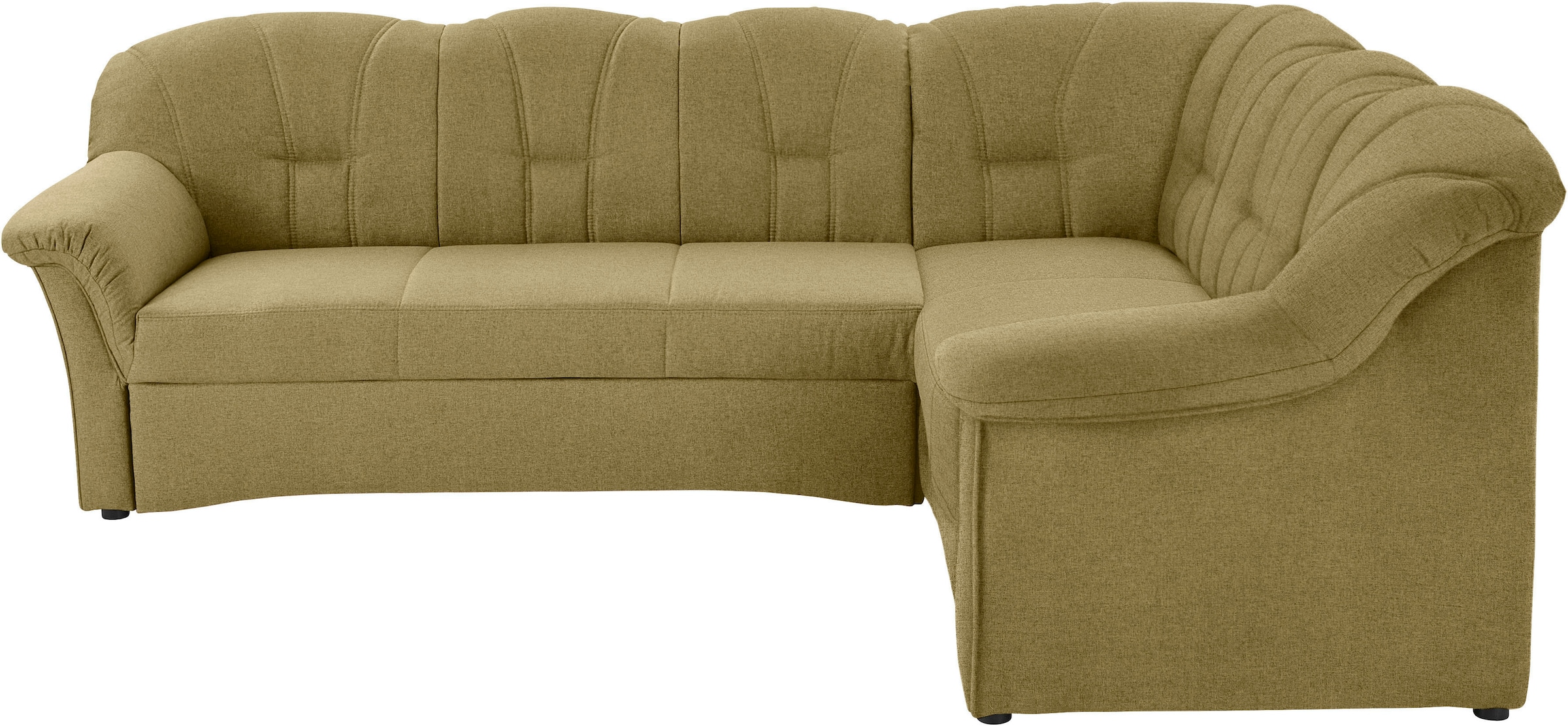 DOMO collection Ecksofa »Papenburg B/T/H: 242/190/84 cm L-Form«, wahlweise mit Bettfunktion, Langer Schenkel links oder rechts