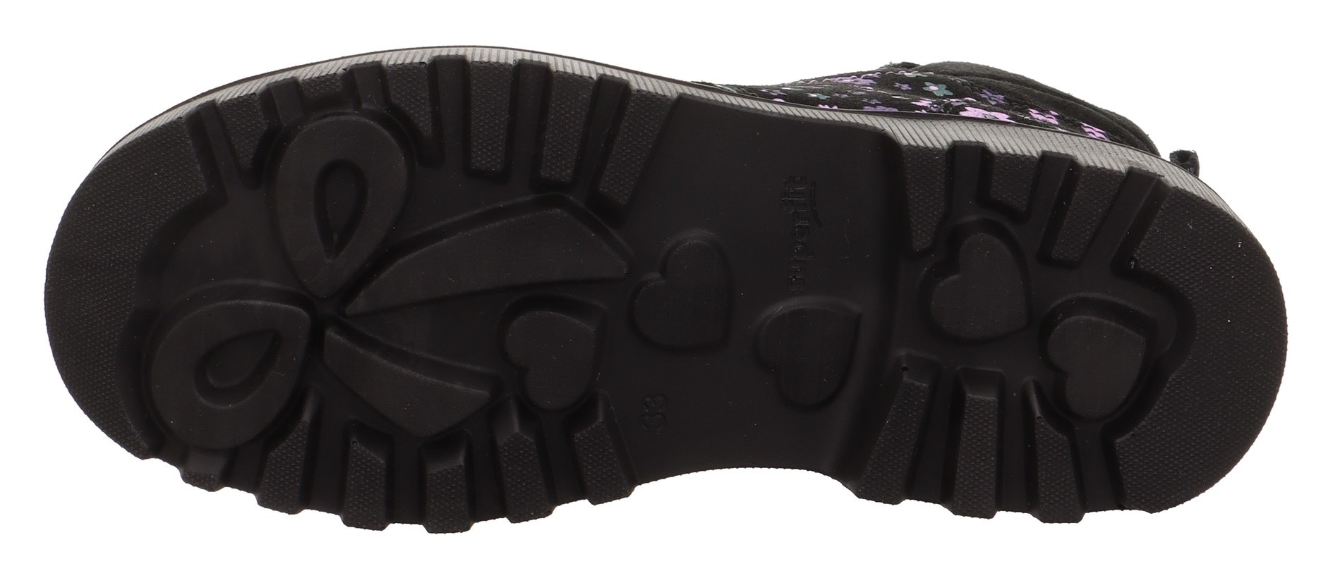 Superfit Schnürstiefelette »ABBY NOVA WMS: Mittel«, Schnürboots mit Reißverschluss, Größenschablone zum Download
