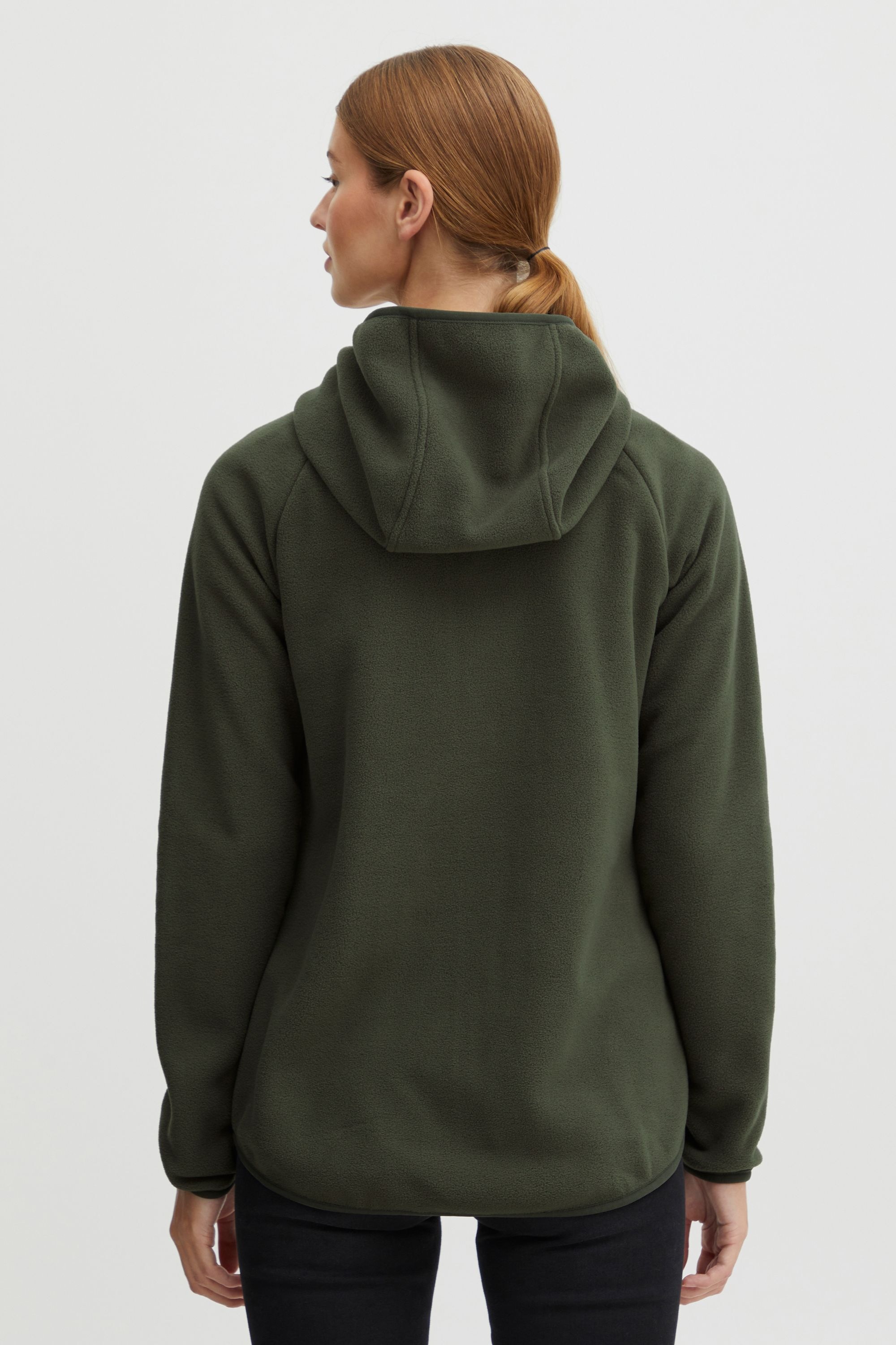 OXMO Fleecejacke »Fleecejacke OXFinja«, mit Kapuze