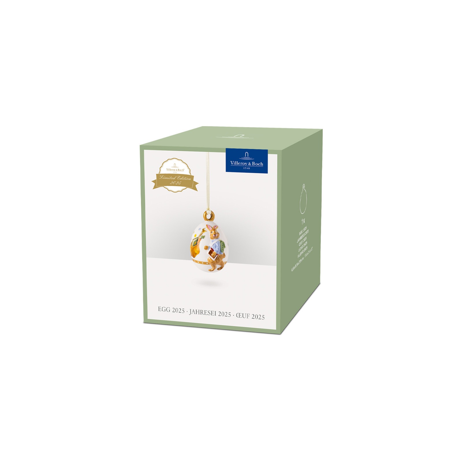 Villeroy & Boch Dekofigur »Jahresei 2025 Easter Edition ø 4,7 cm bunt«