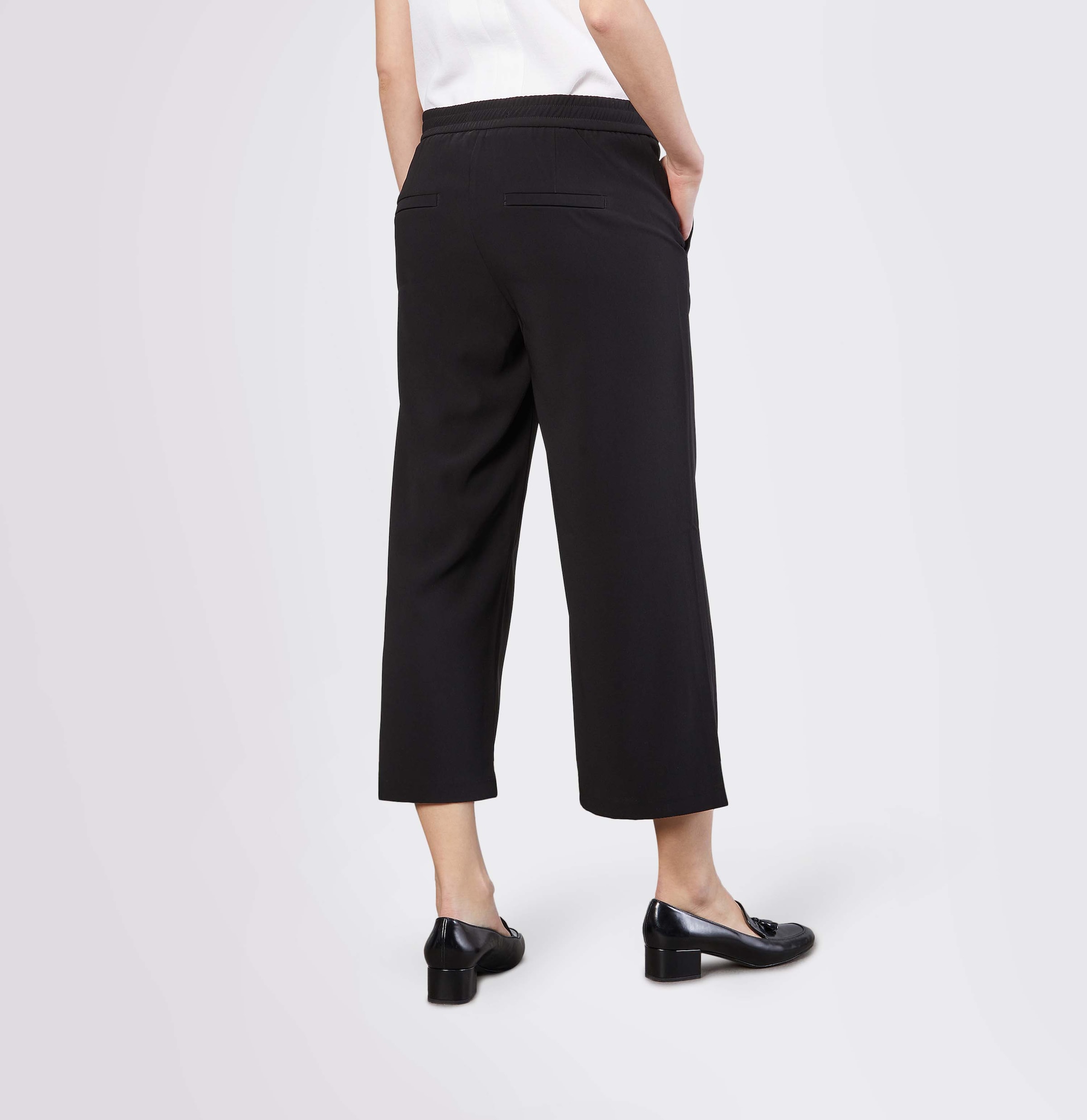 MAC 7/8-Hose »CHIARA cropped«, Modern und weit geschnitten