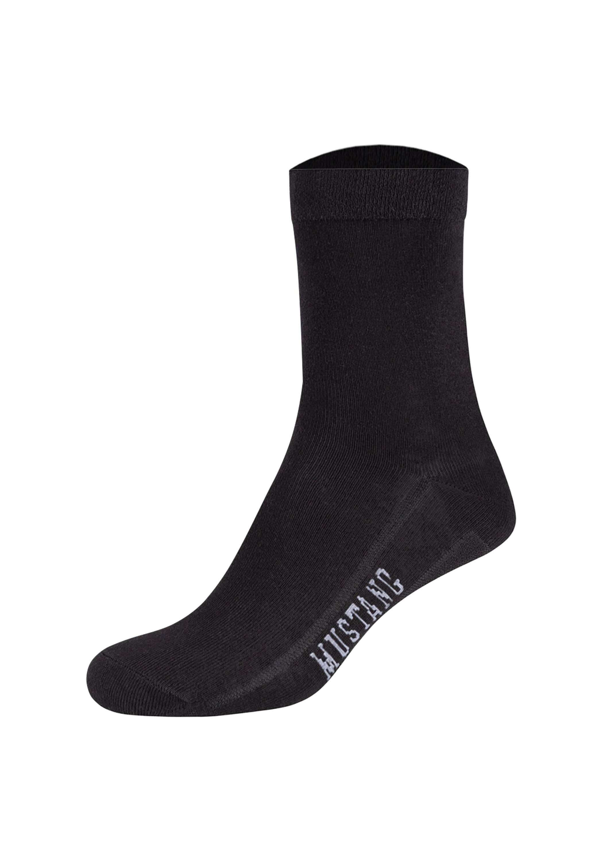 MUSTANG Kurzsocken »Socken Casual Organic Cotton Socks 6-Pack 6er Pack« 6 Paar tlg.