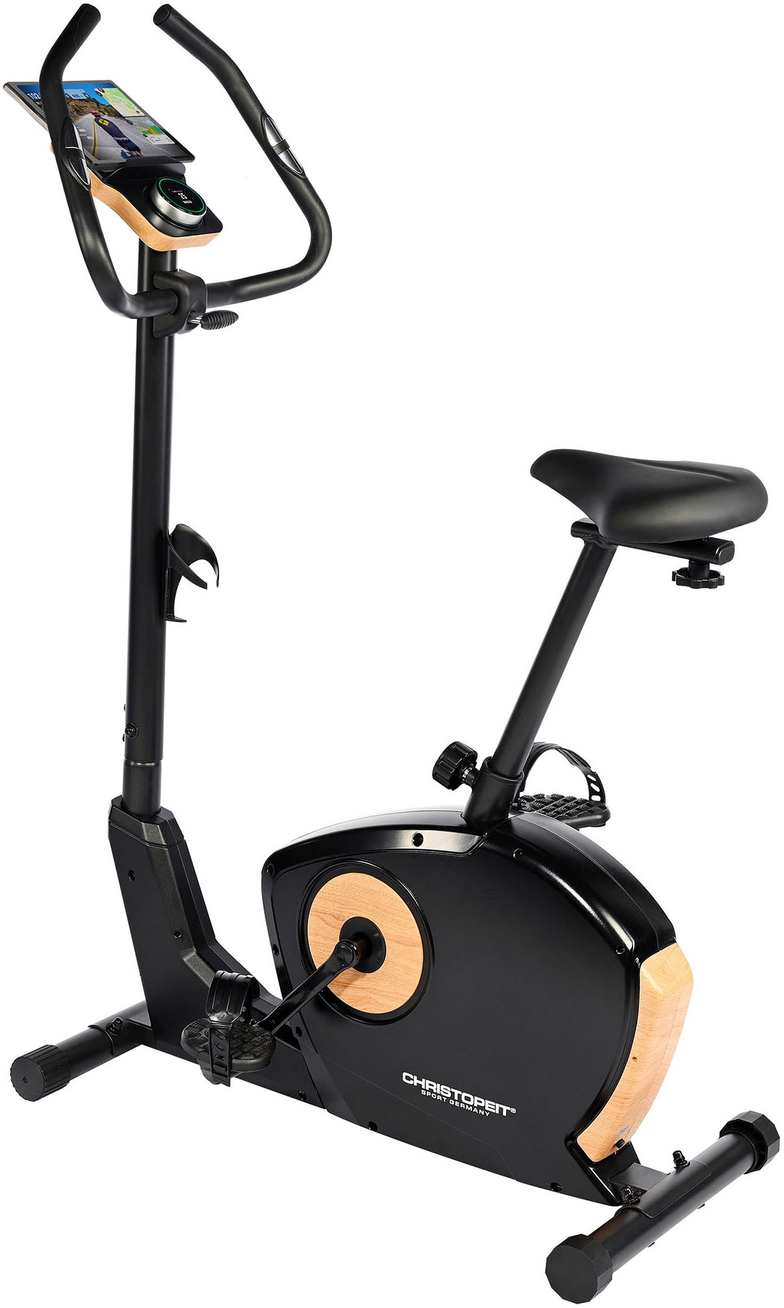 Christopeit Sport Ergometer »ET 3.1« Schwungmasse ca. 7 kg, 32 Widerstandsstufen in schwarz