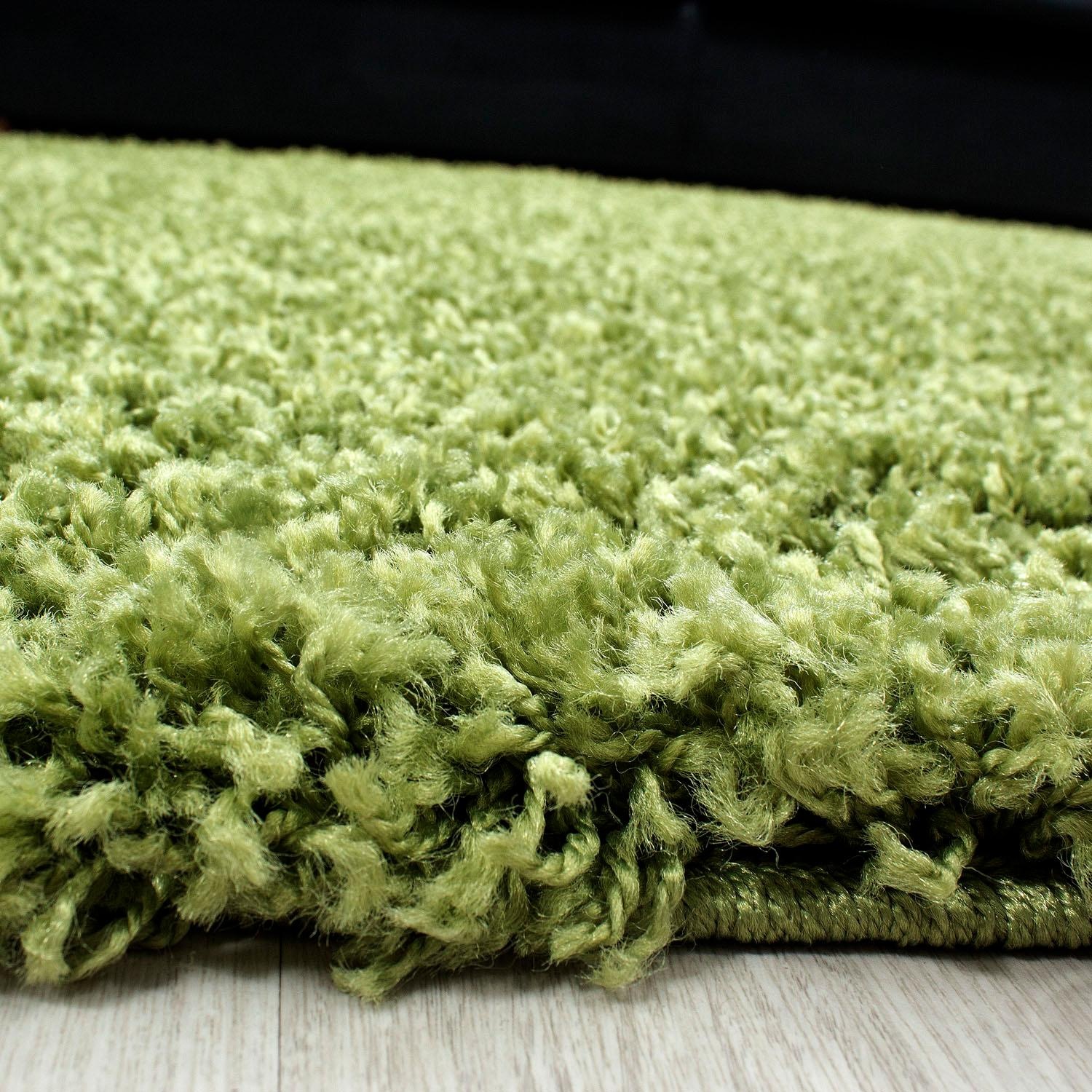 Ayyildiz Teppiche Hochflor-Teppich »Life Shaggy 1500«, rund, 30 mm Höhe, auch in rechteckig, Wohnzimmer, Langflor, große Farbauswahl