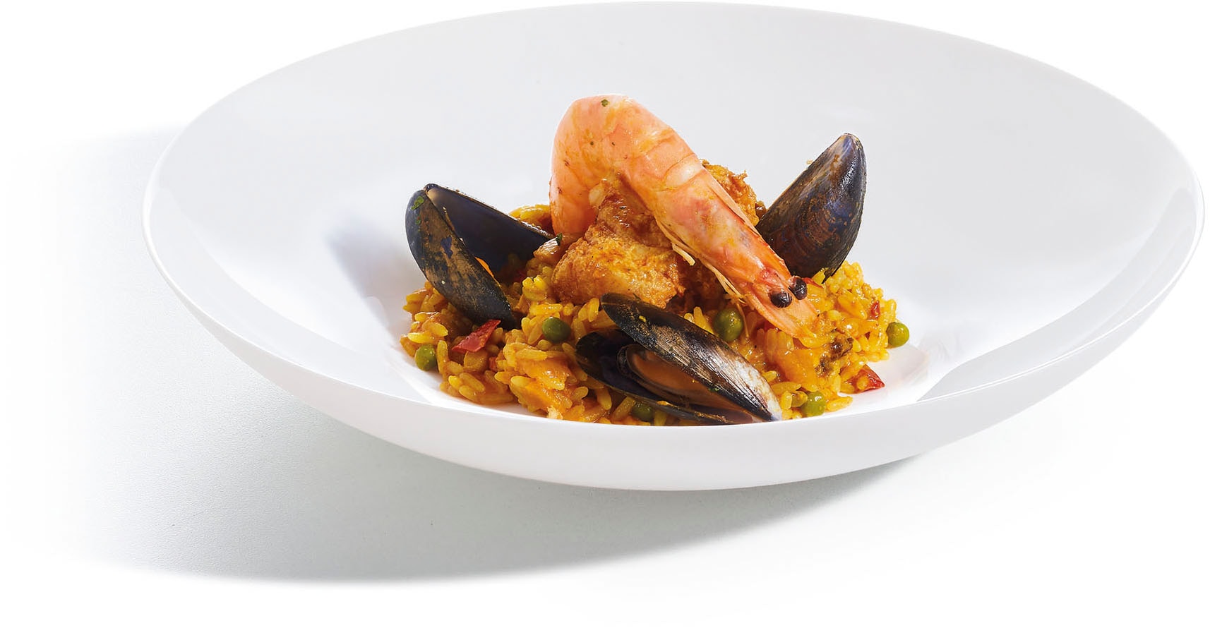 CreaTable Teller »Italien Party, Multifunktionsteller 26 cm 6-tlg« Teller Set, Europäische Qualität