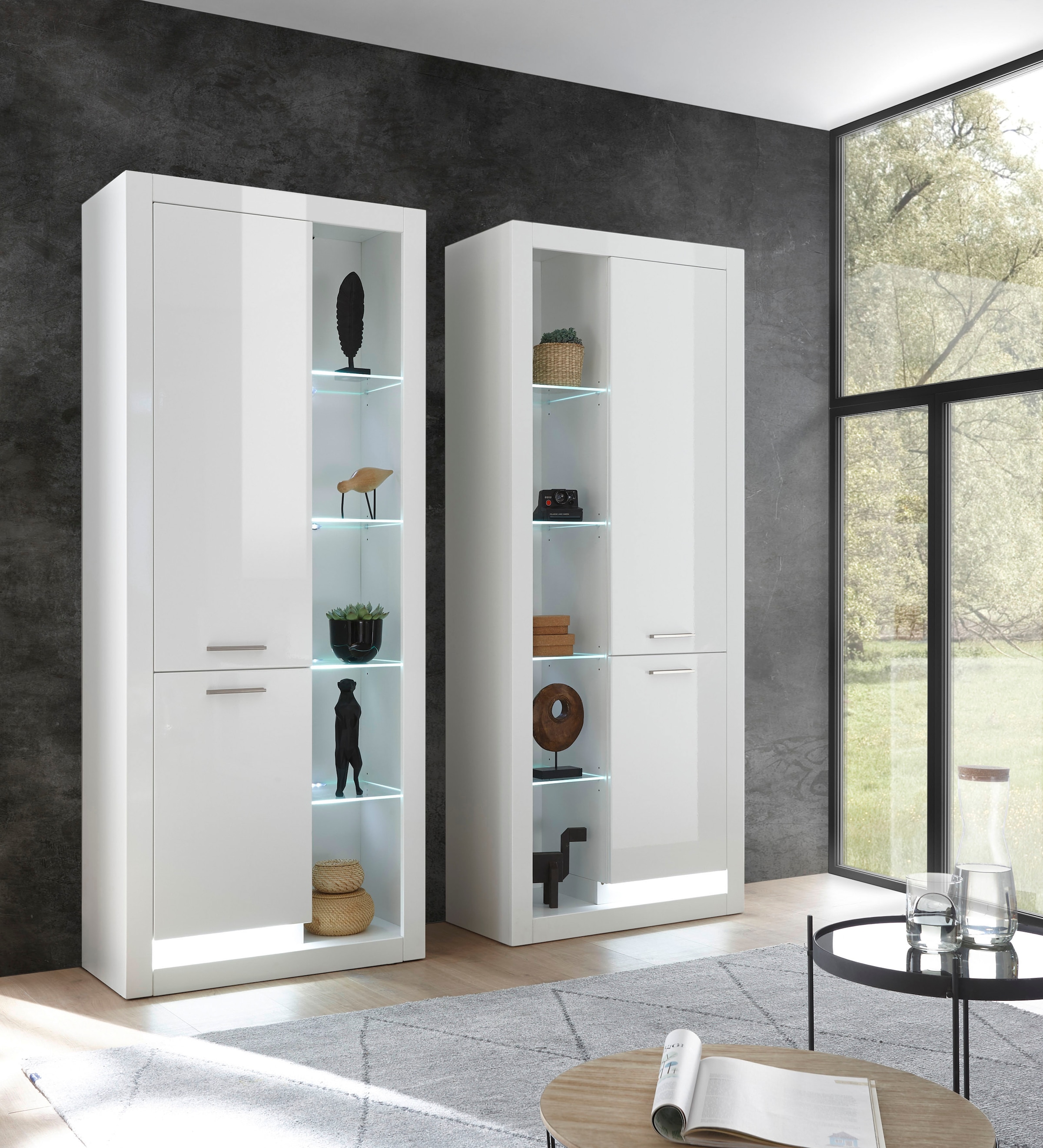 Places of Style Vitrine »MERAN«, im modernen bei bestellen Design OTTO